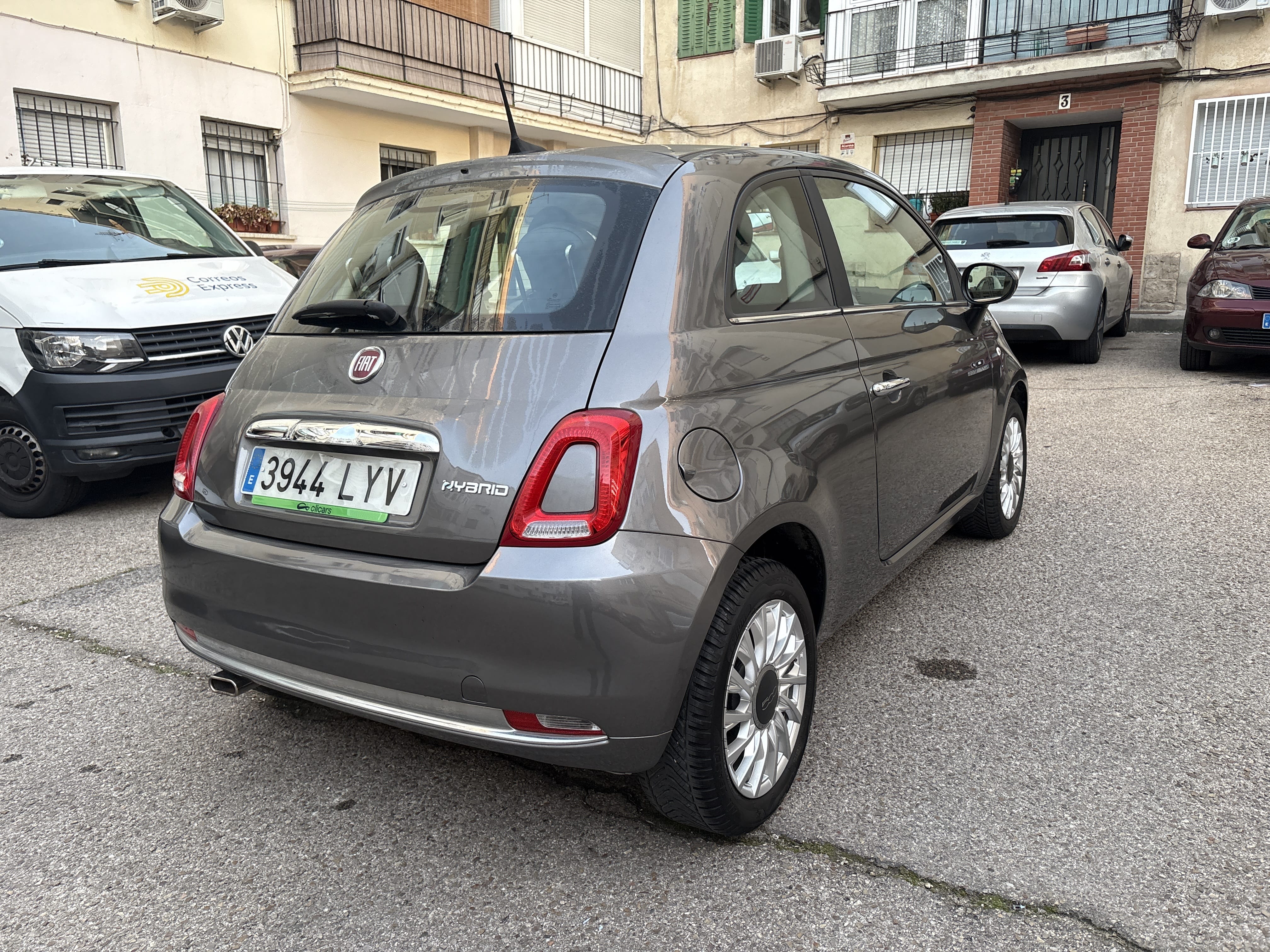 Fiat 500 con GPS