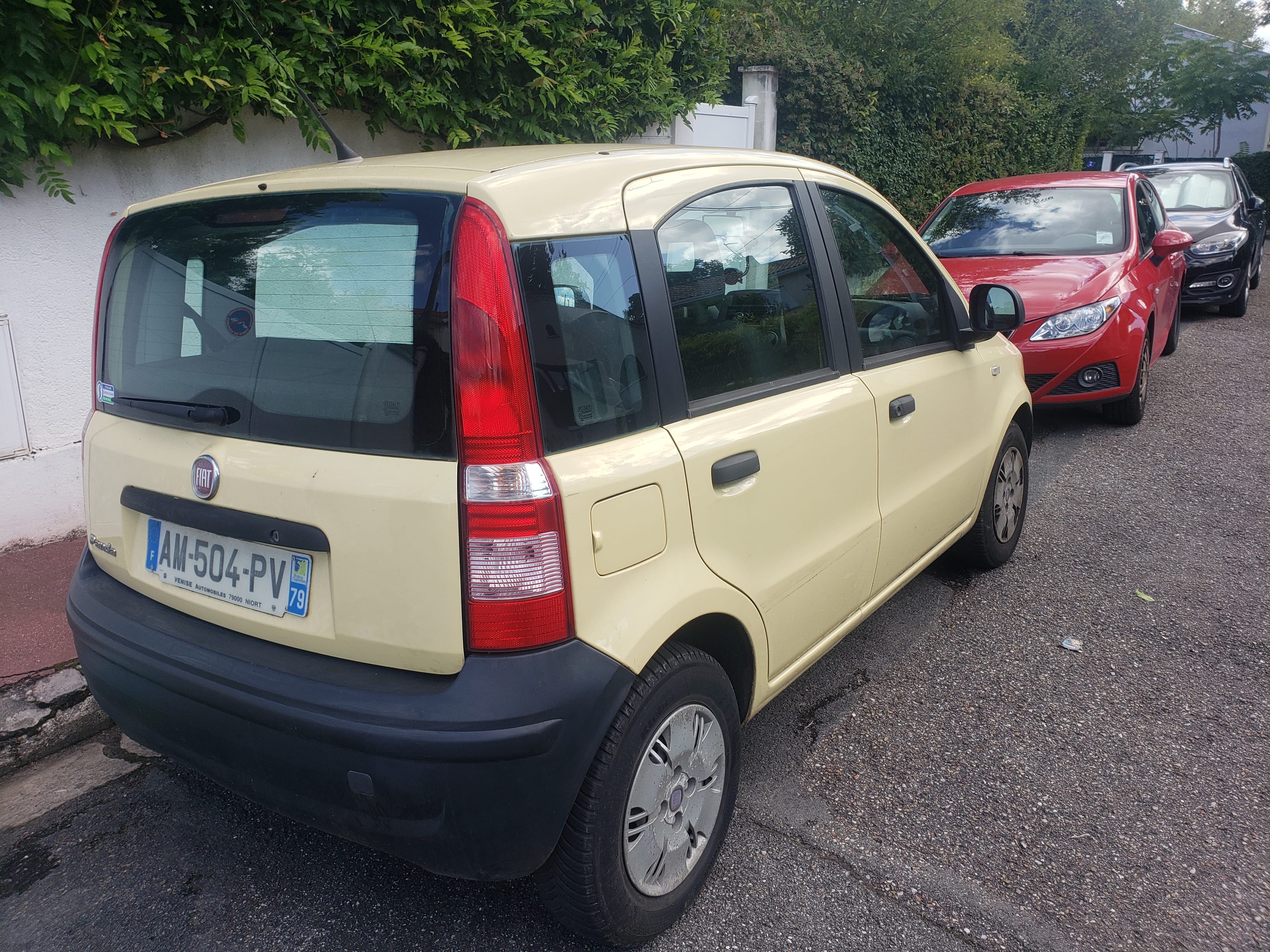 Fiat Panda avec Autoradio