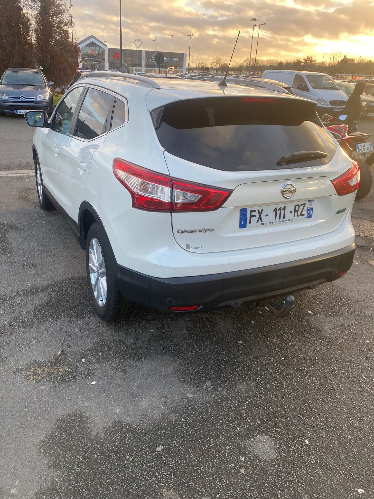 Nissan Qashqai avec GPS