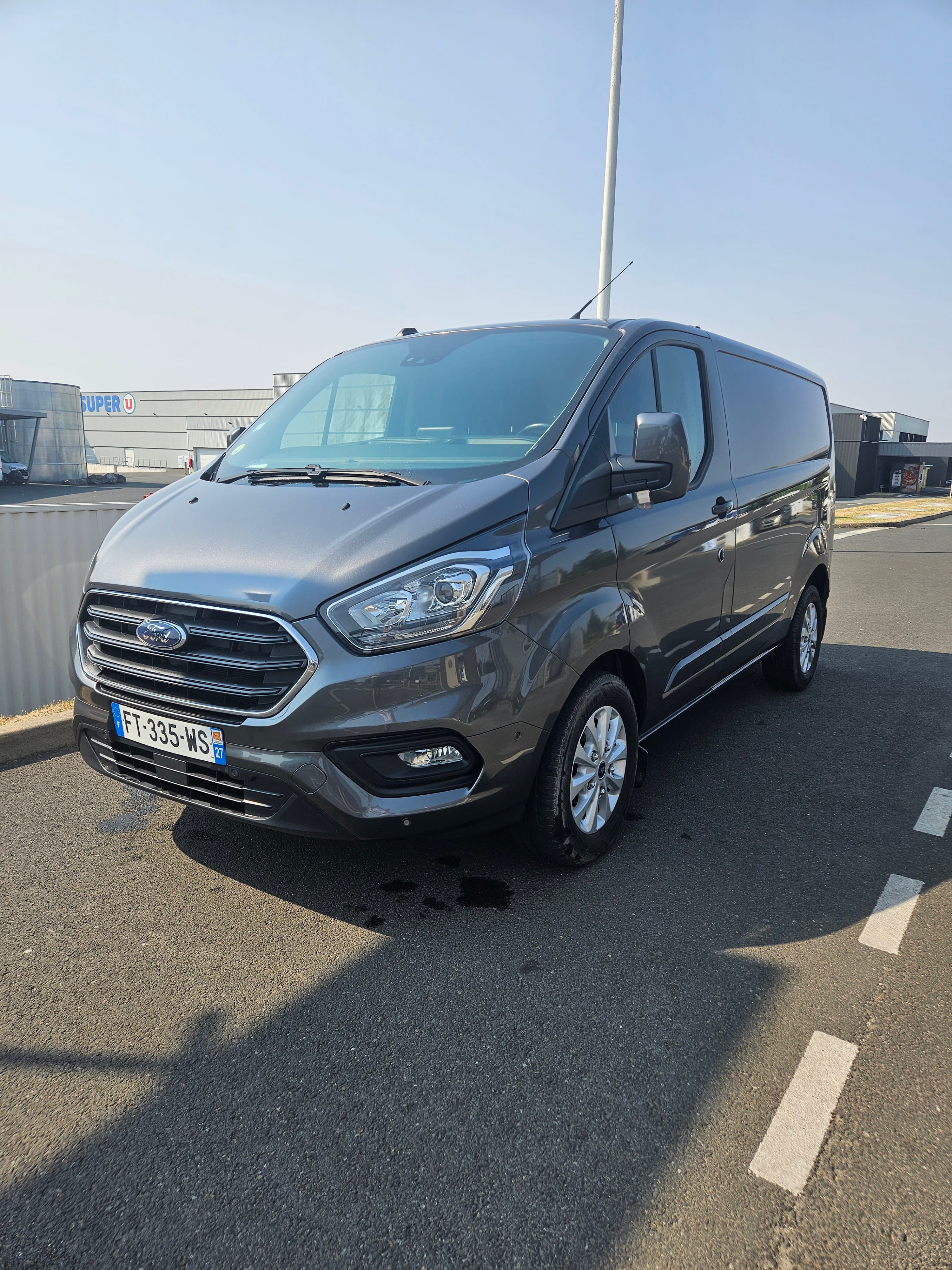 Ford Transit Custom Fourgon, 2020, Diesel, automatique