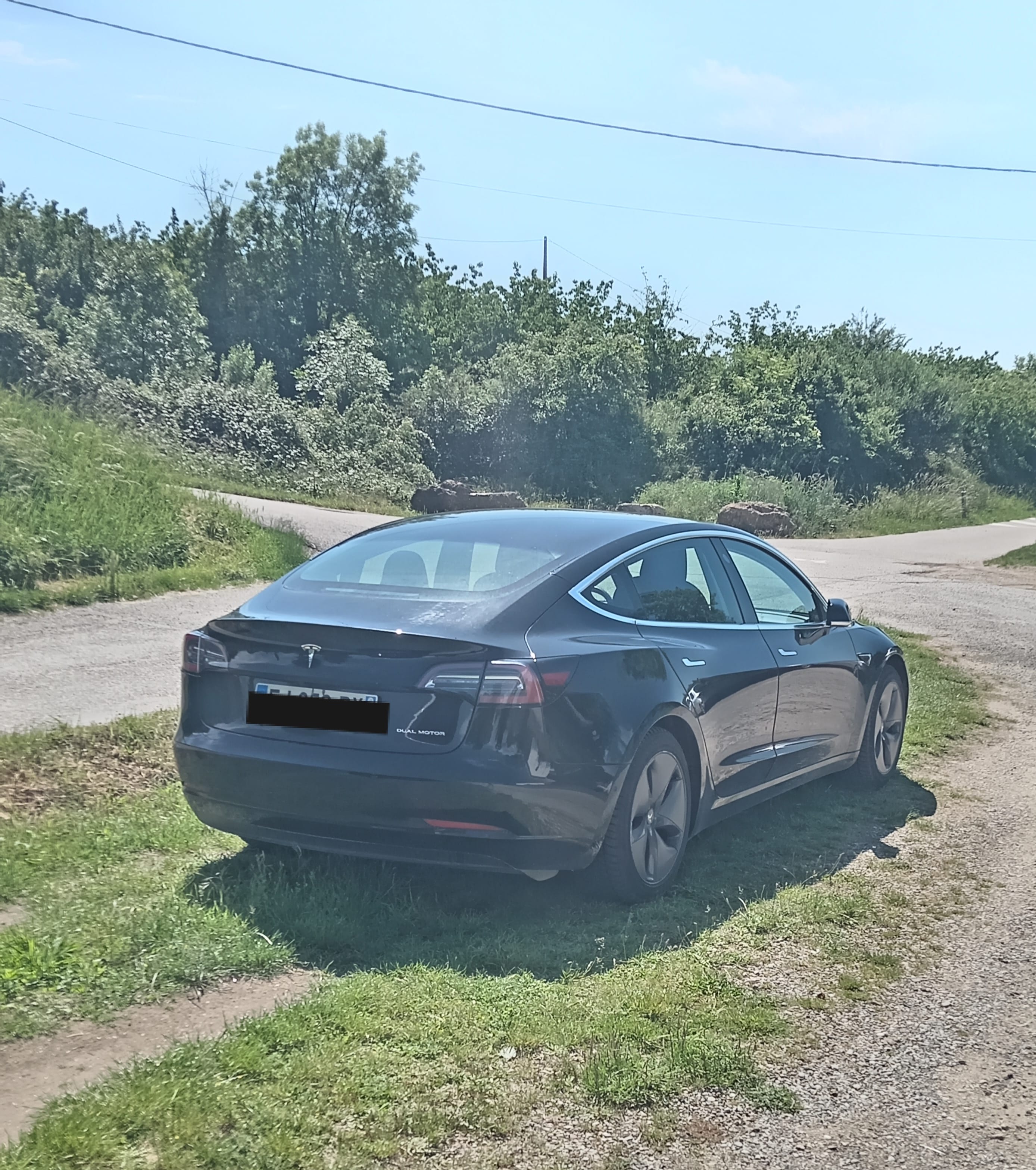 Tesla Model 3 Électrique avec Caméra de recul