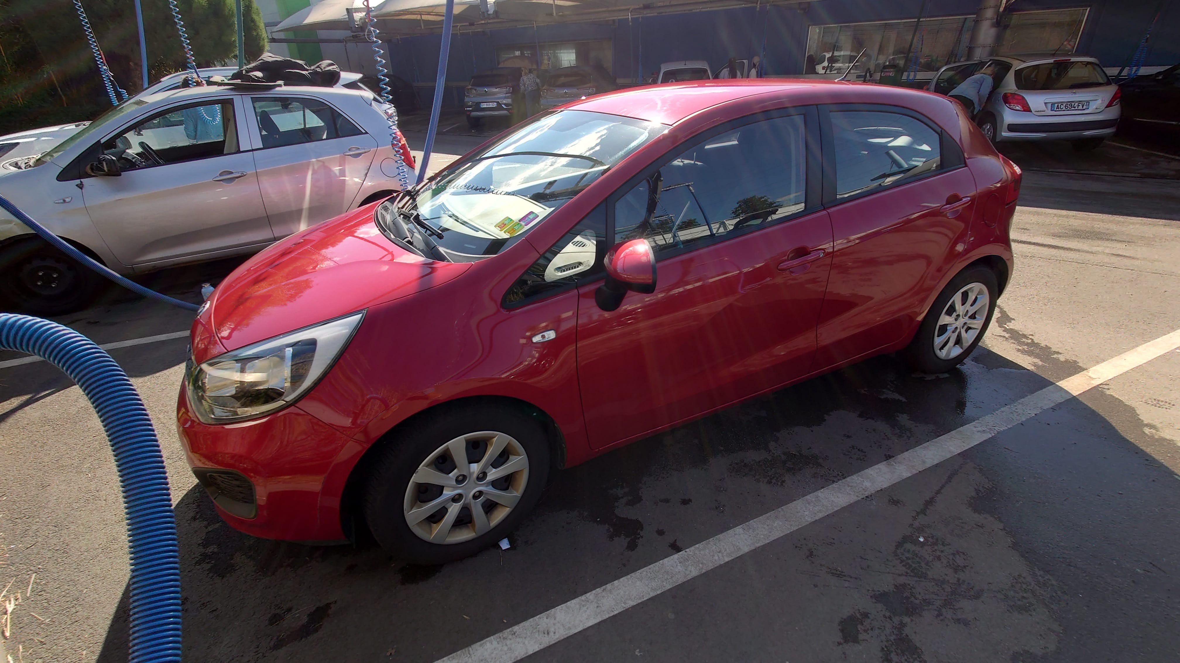 Kia Rio avec GPS