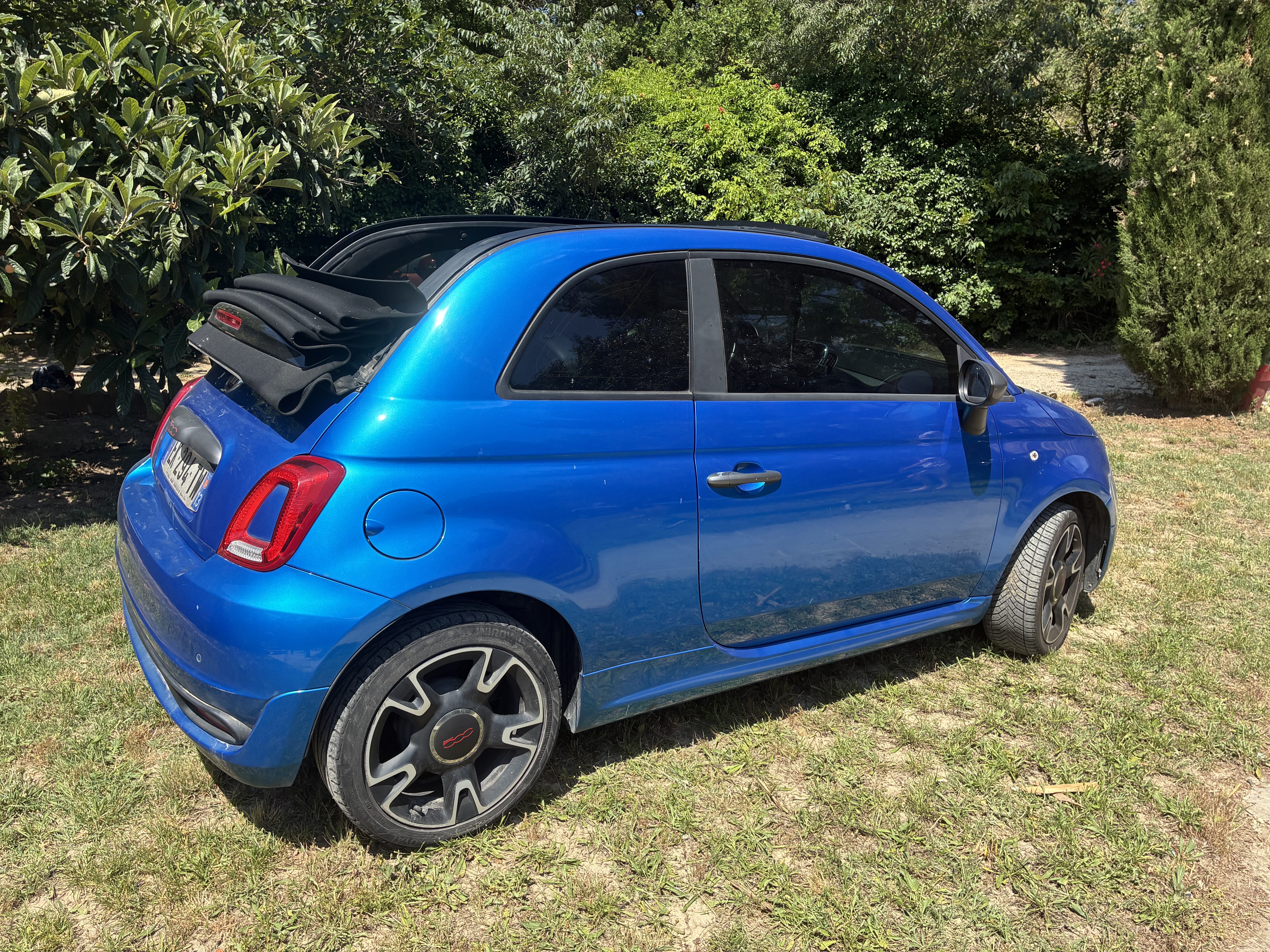 Fiat 500 C avec GPS