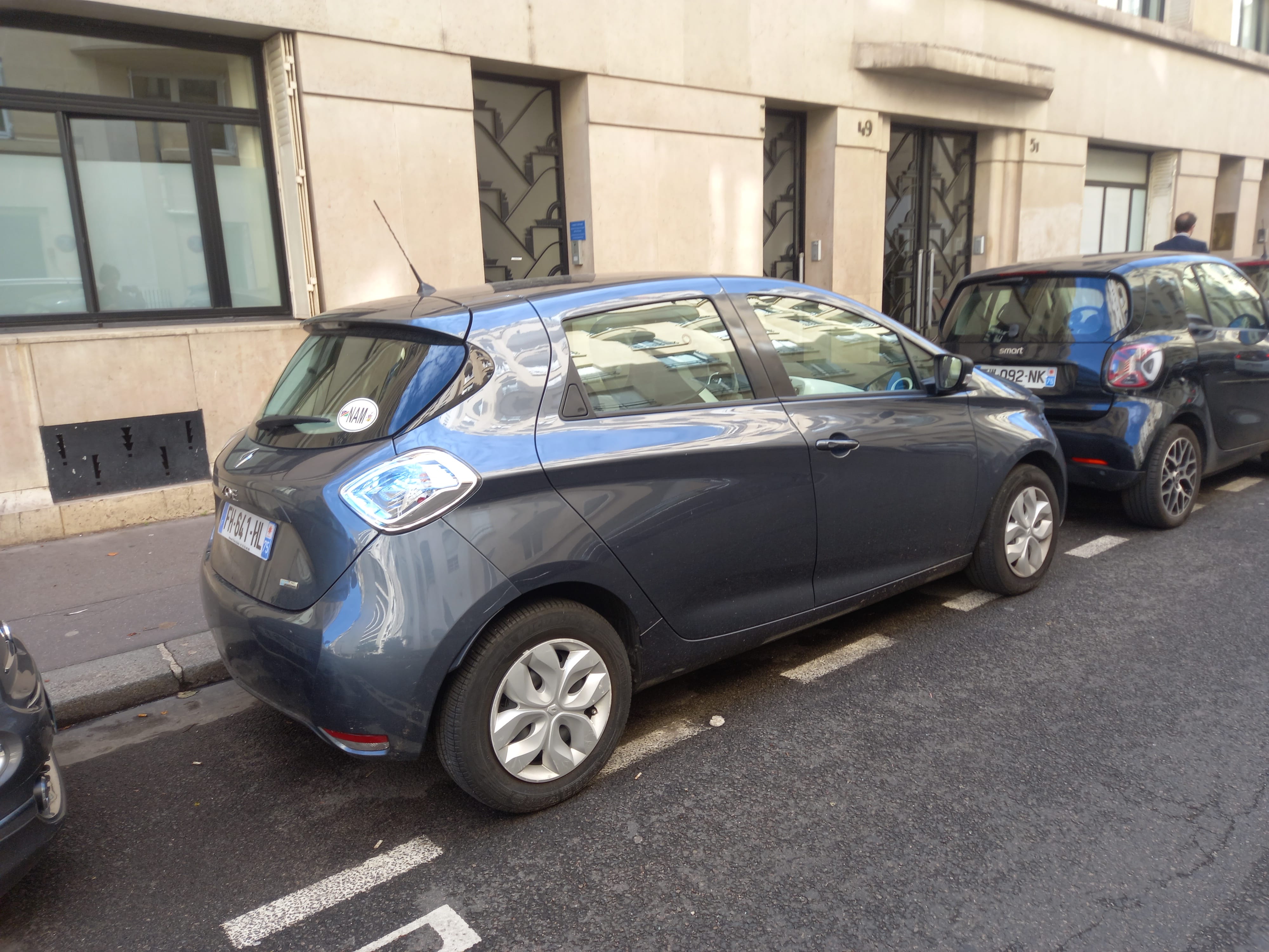 Renault ZOE avec Régulateur de vitesse