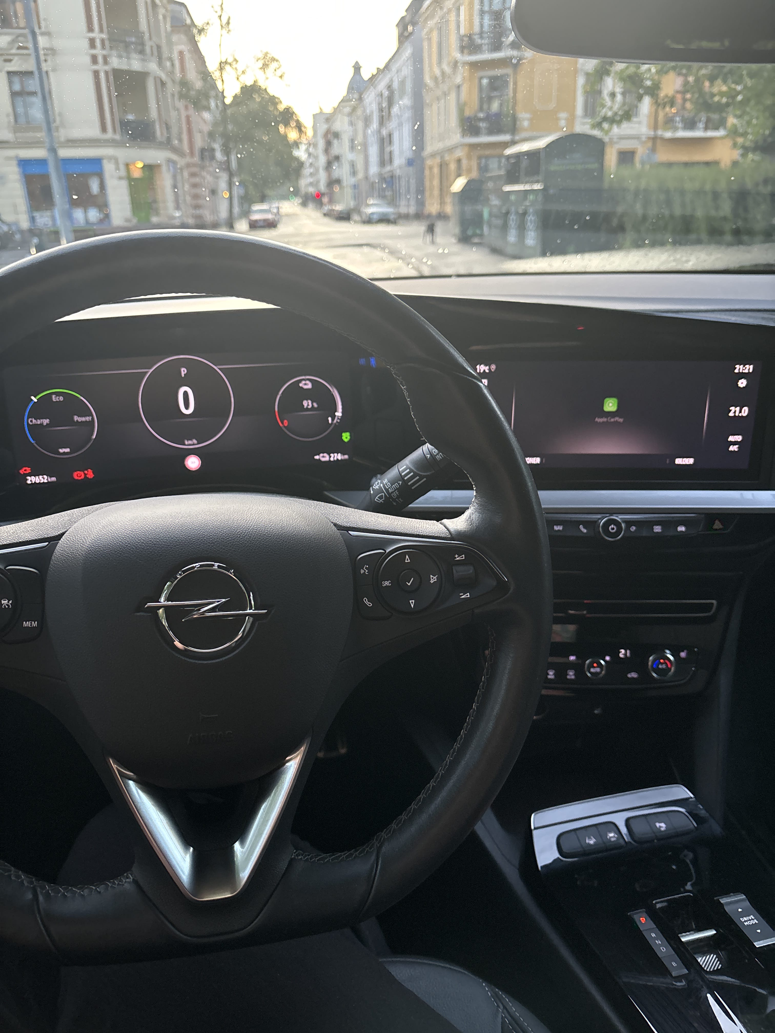 Opel Mokka-e with Apple CarPlay