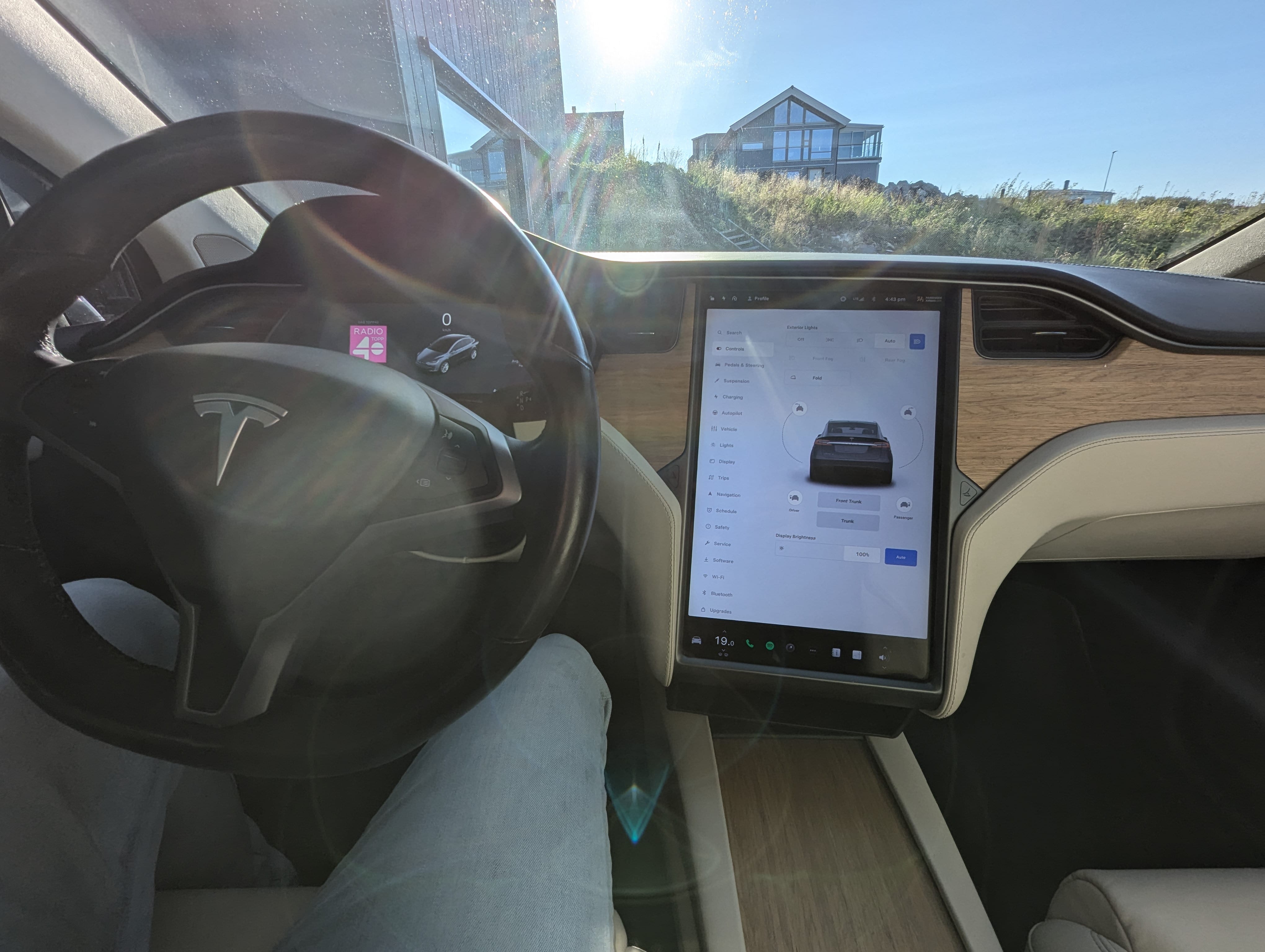 Tesla Model X Long Range med Cruisekontroll