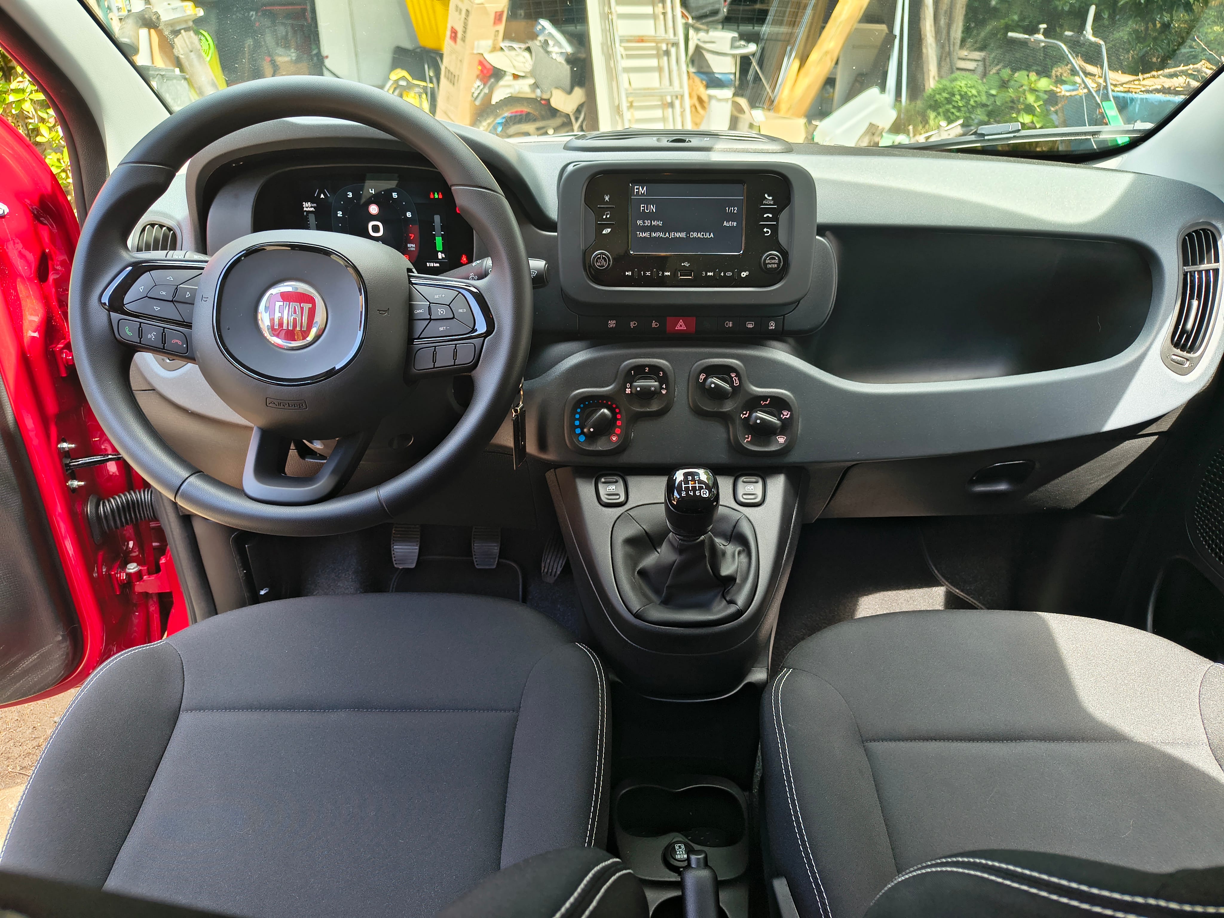 Fiat Panda avec Régulateur de vitesse