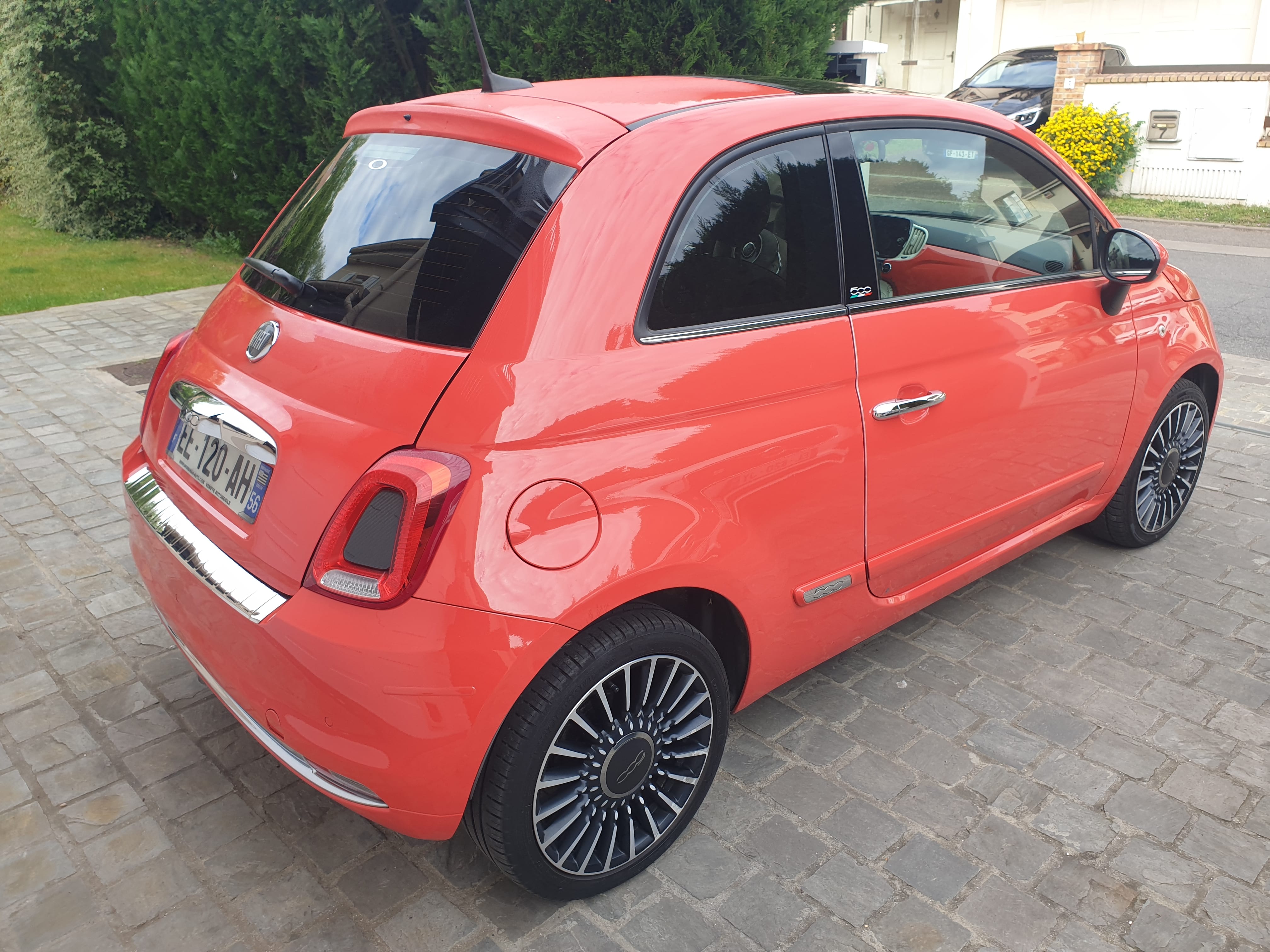 Fiat 500 avec GPS
