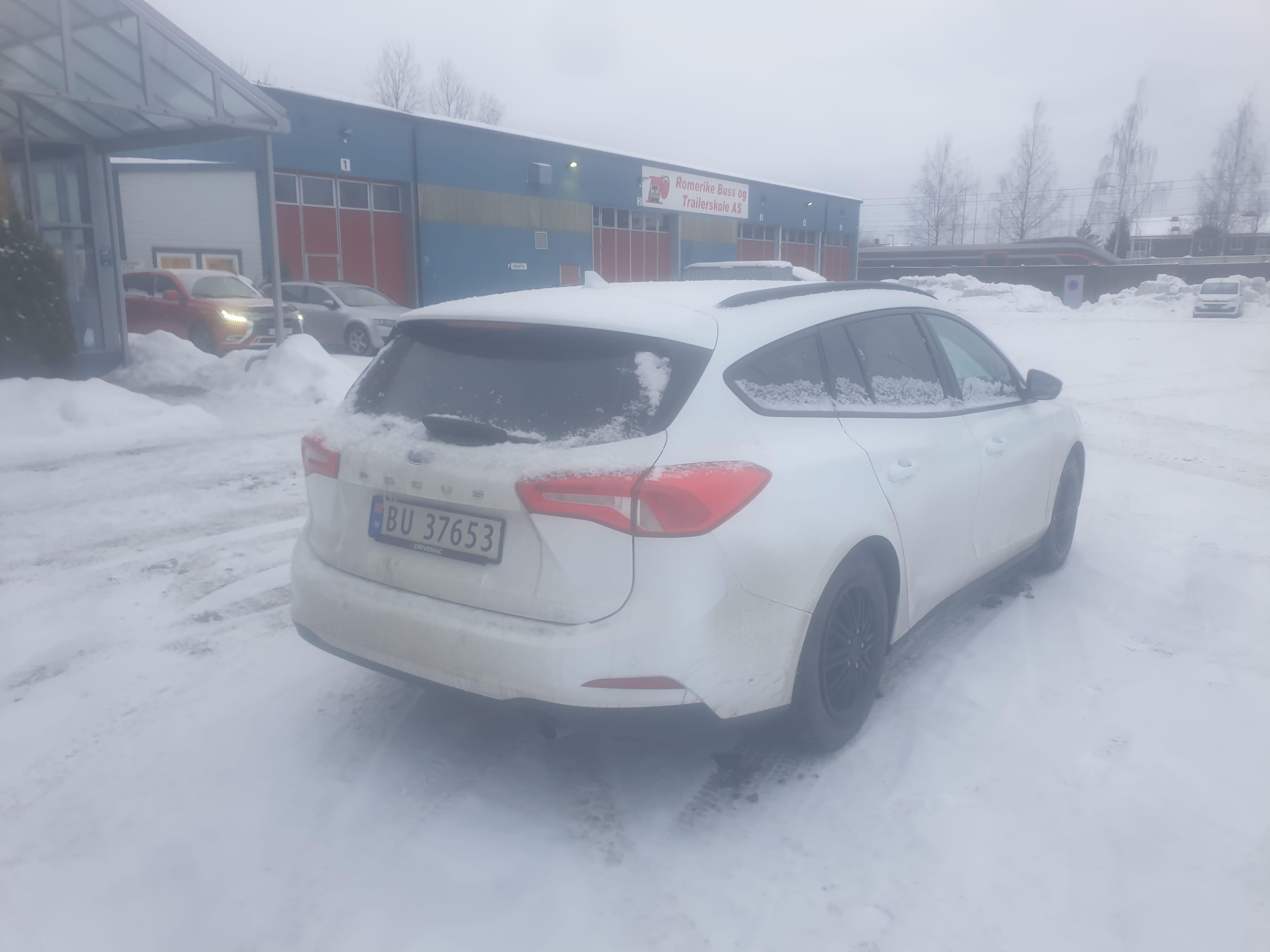Ford Focus med Vinterdekk