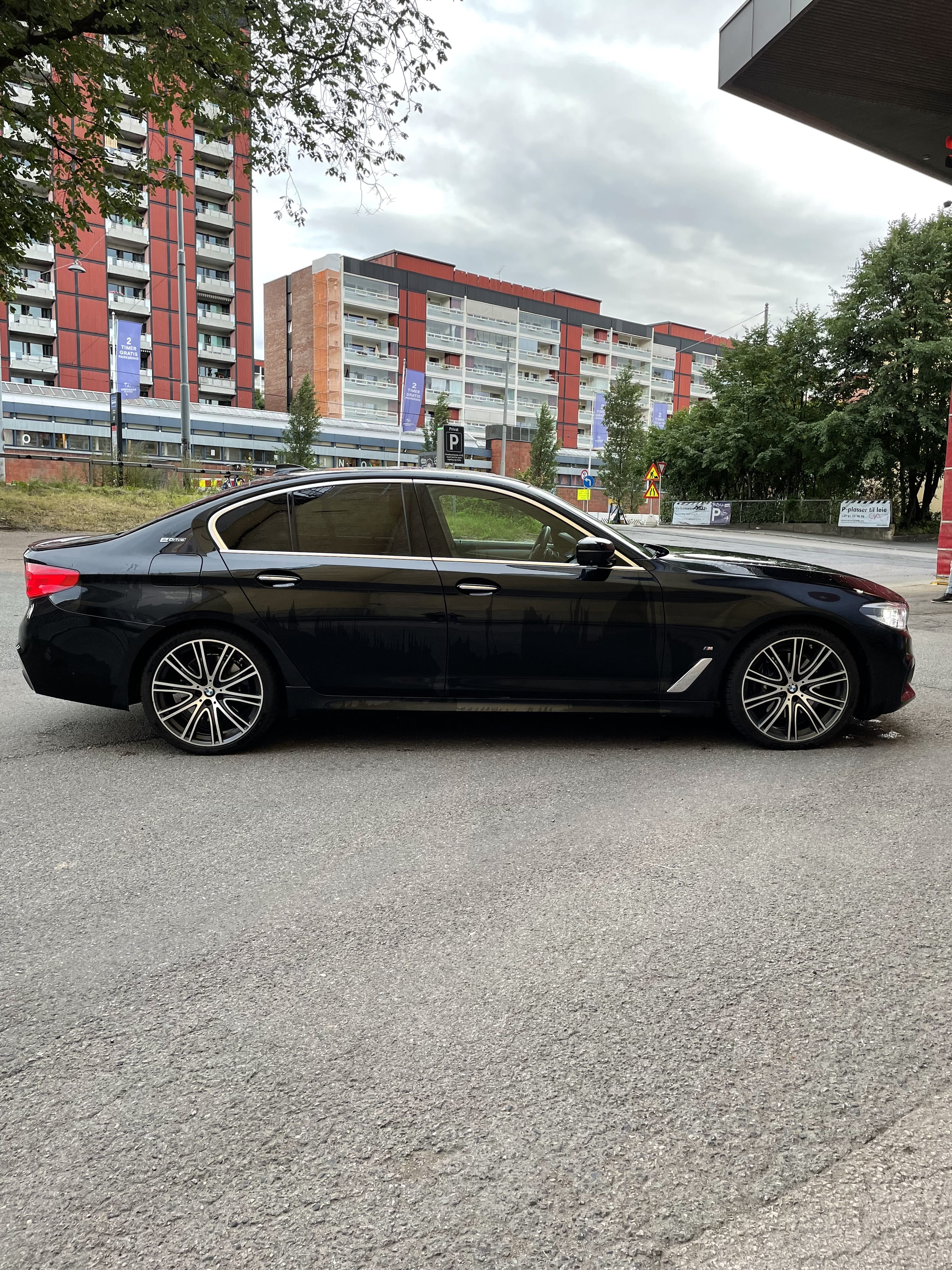 BMW 5-Serie med Bluetooth audio