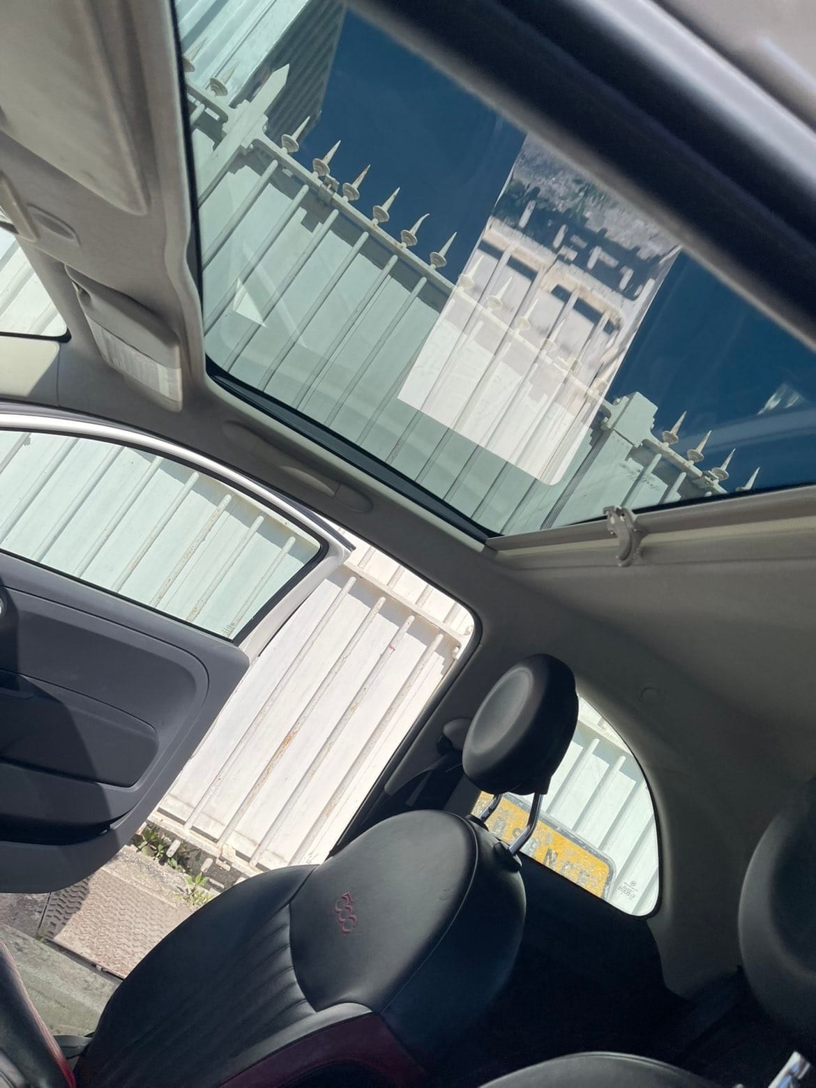 Fiat 500 met Achteruitrijcamera