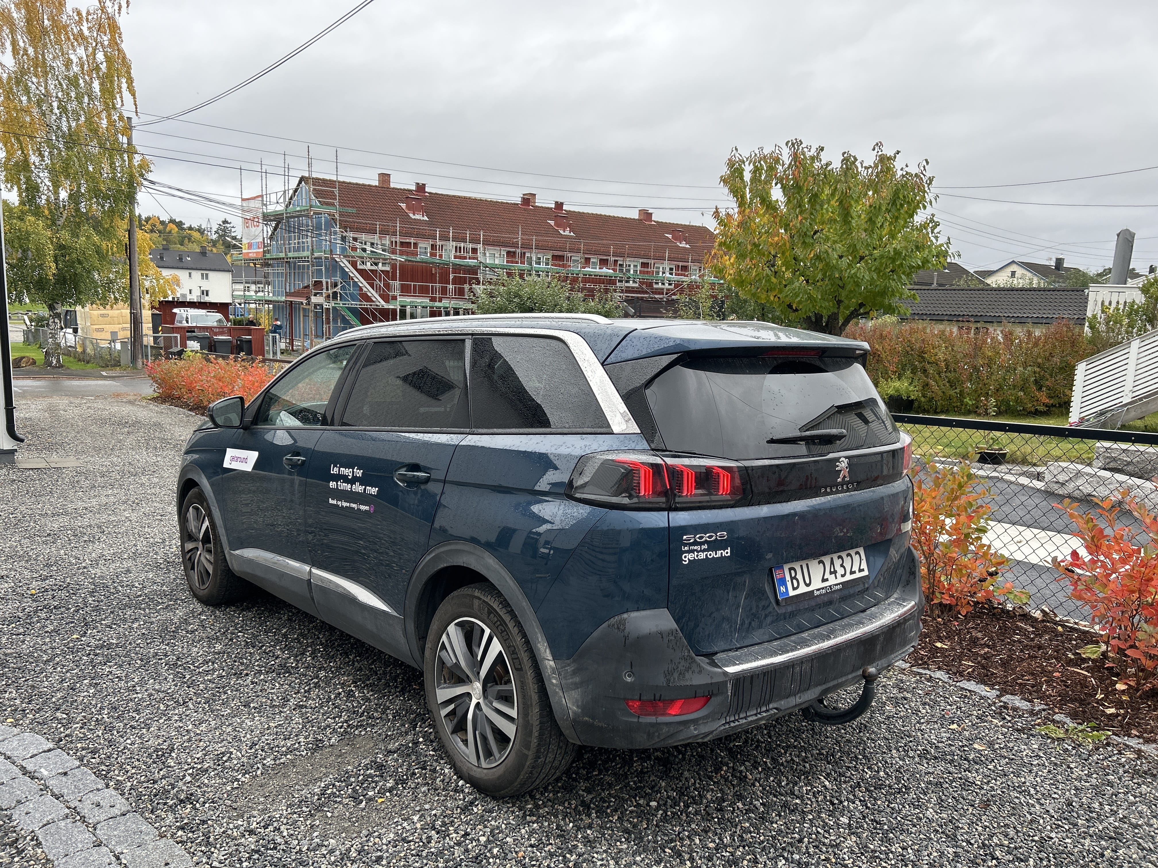 Peugeot 5008 med GPS