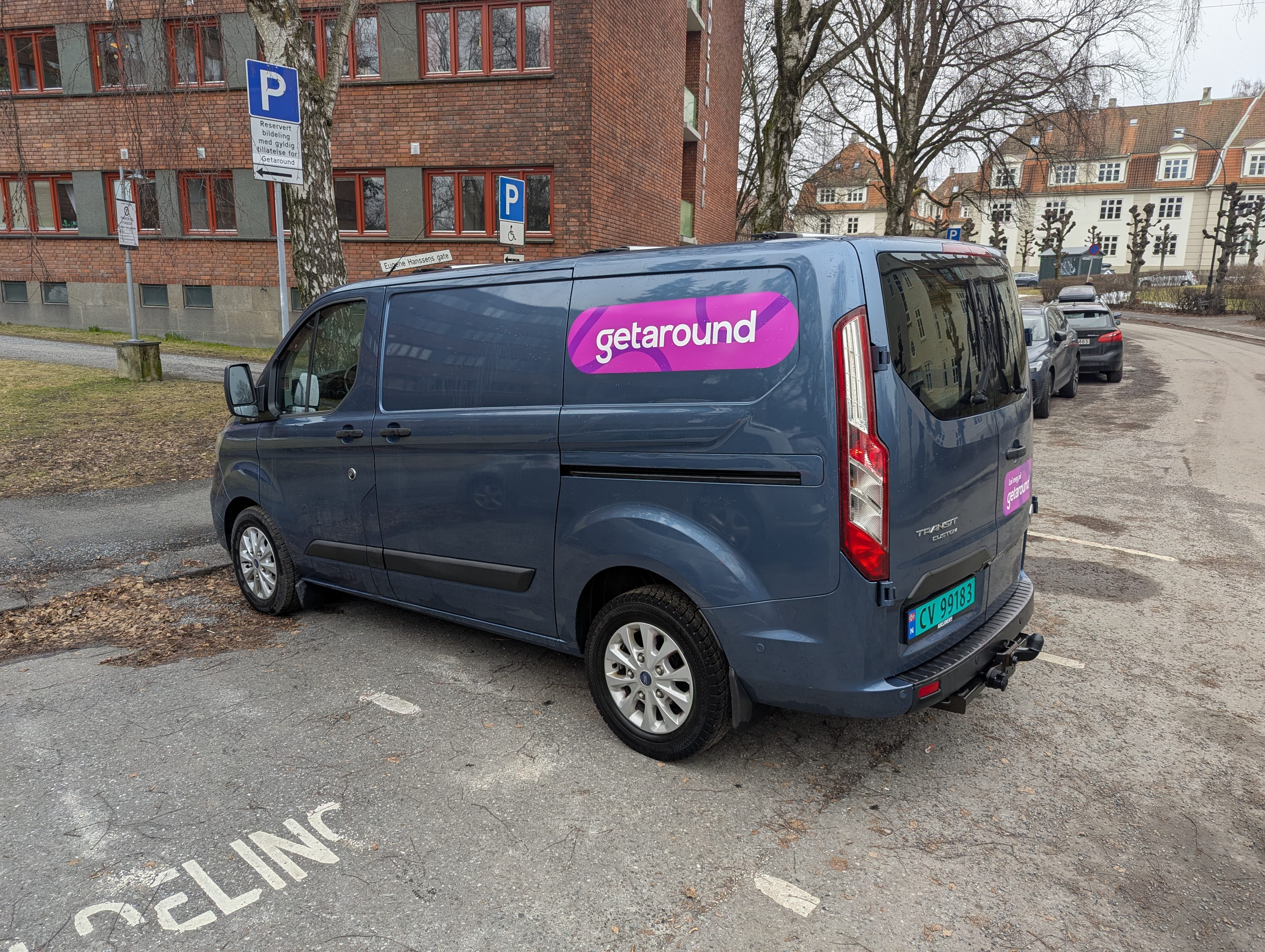 Ford Transit Custom Varebil med Aircondition