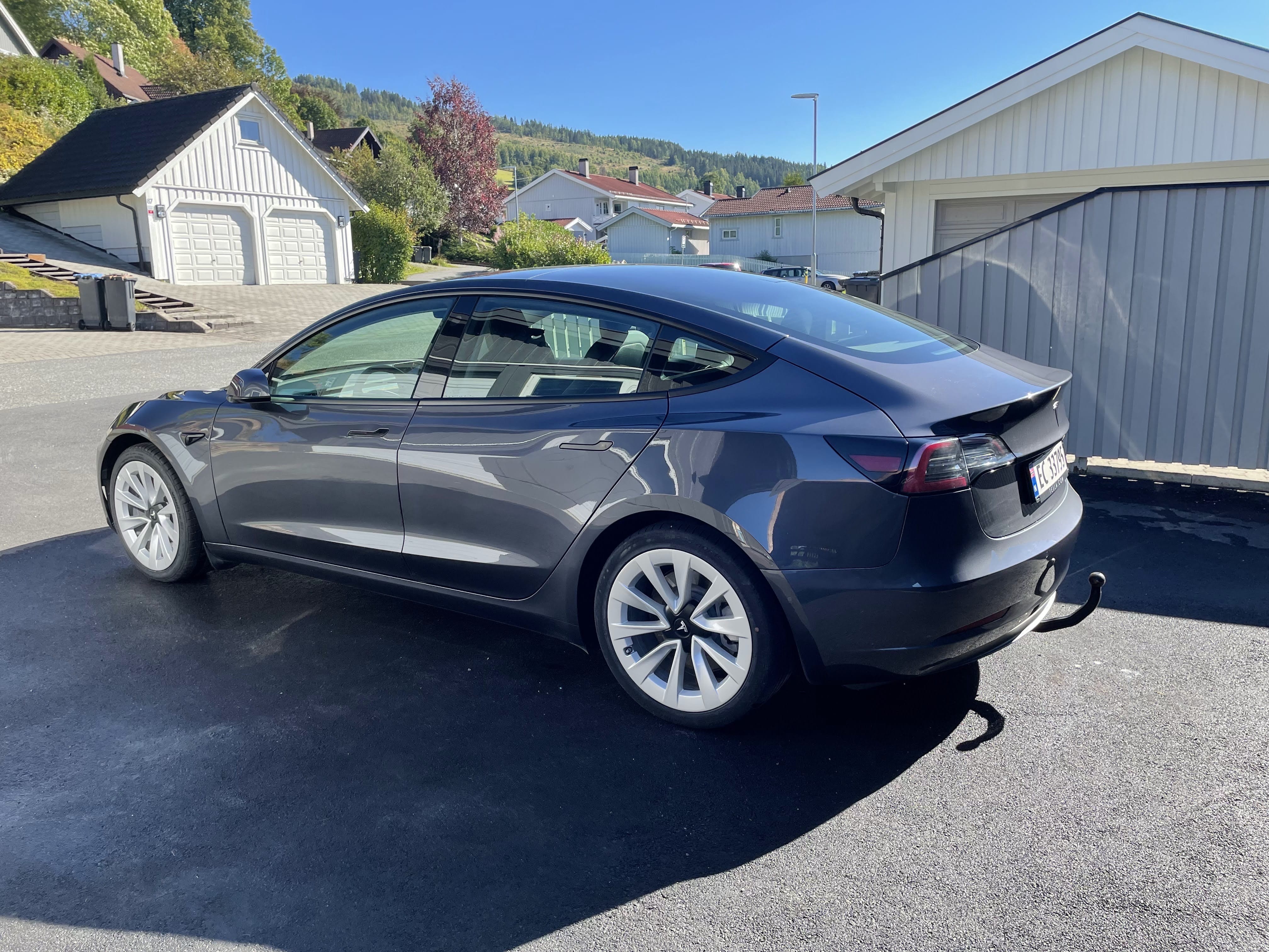 Tesla Model 3 med Aircondition