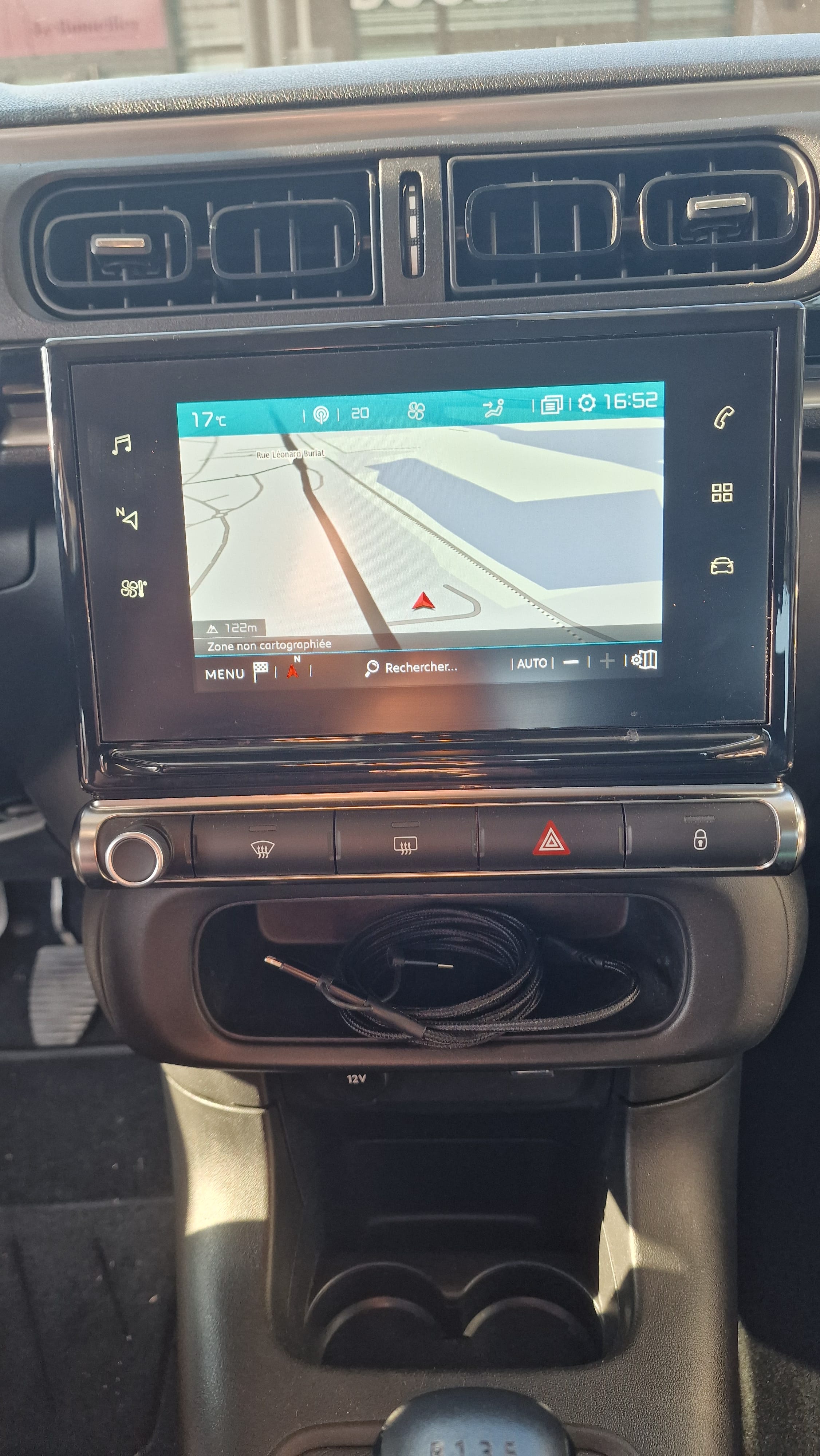 Citroen C3 avec Apple CarPlay