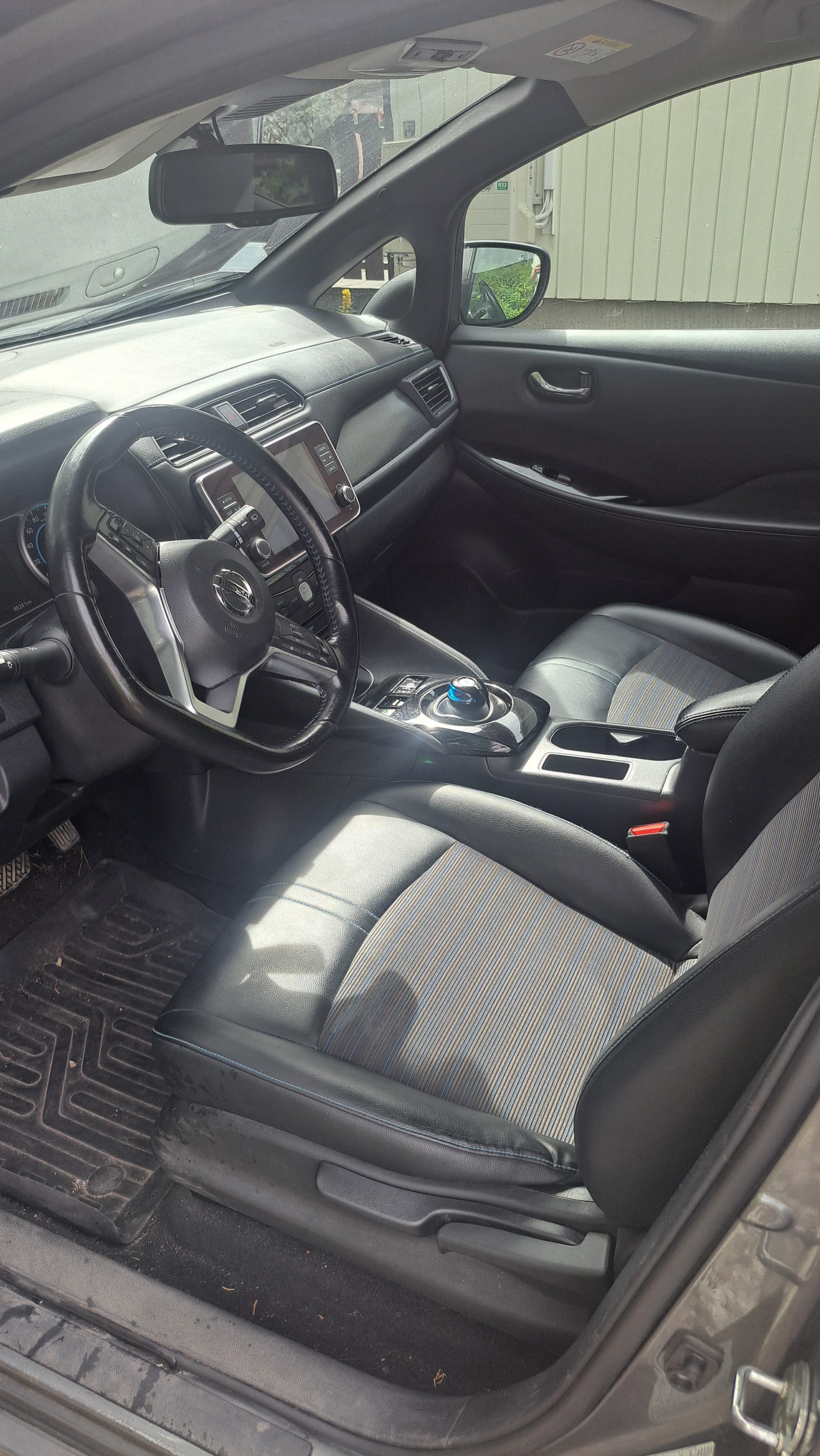 Nissan Leaf med GPS