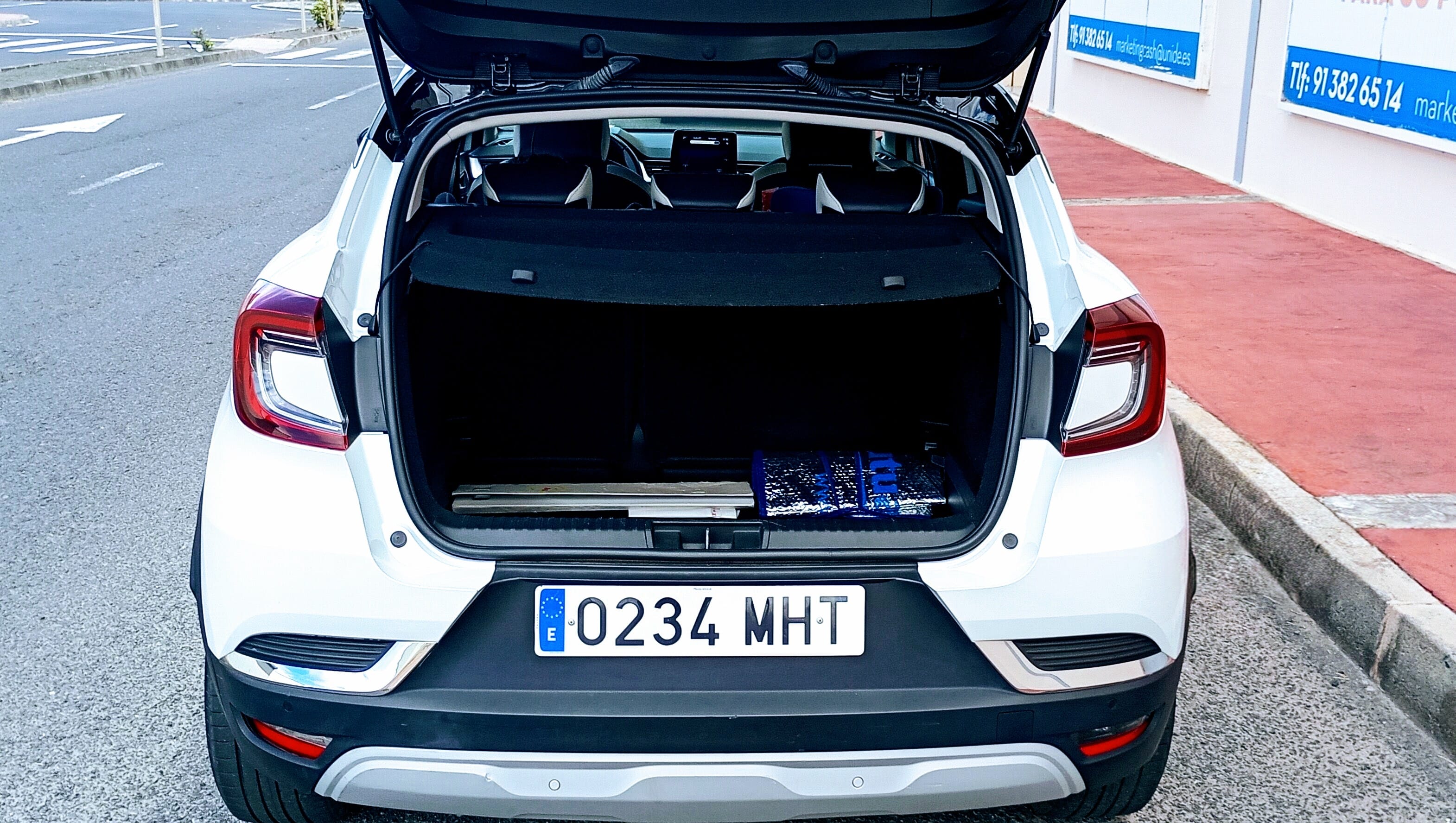 Renault Captur con Silla infantil