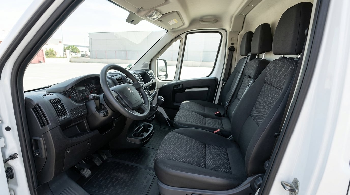 Peugeot Boxer con Puertos de carga USB