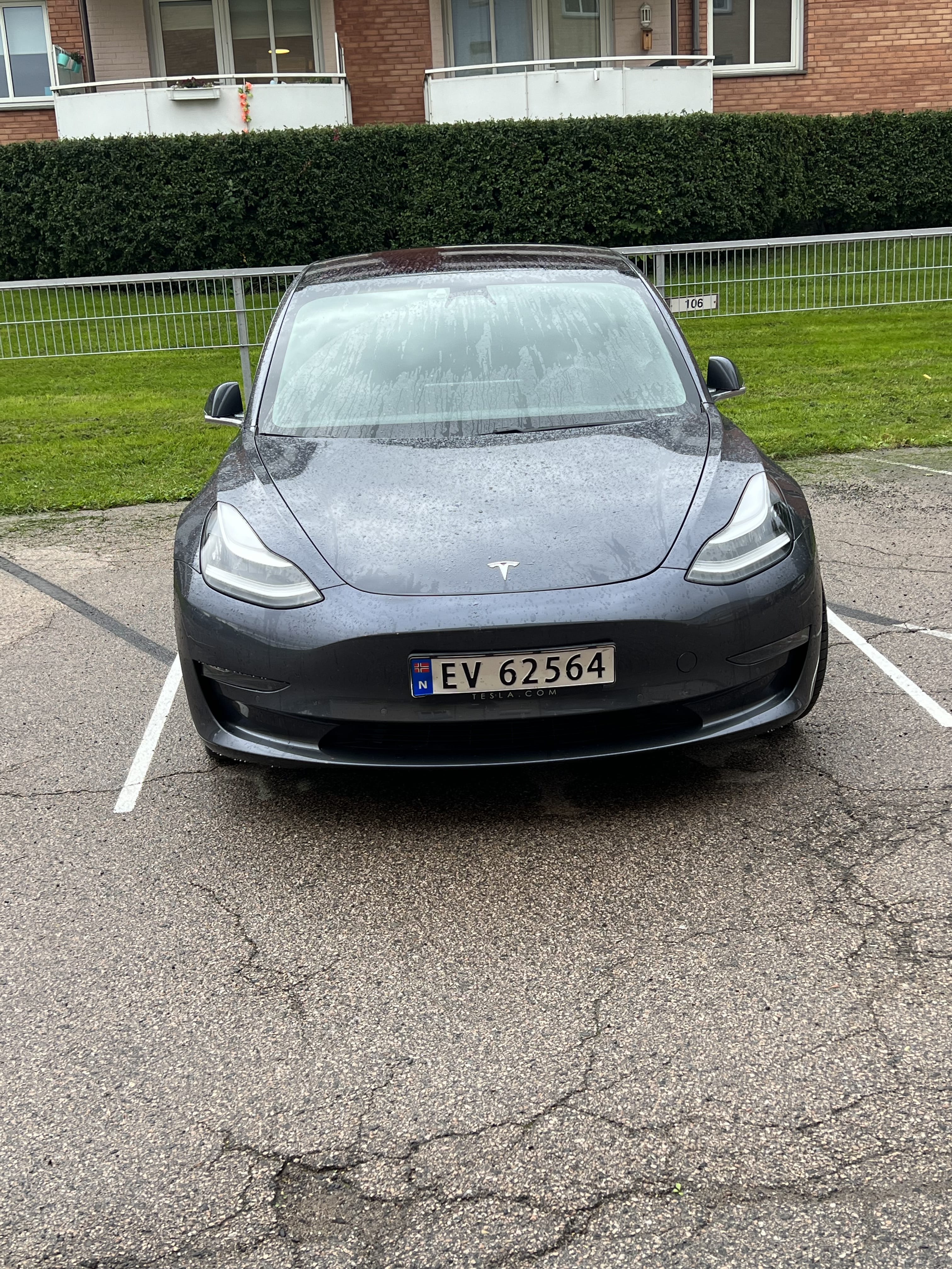 Tesla Model 3 med Aircondition