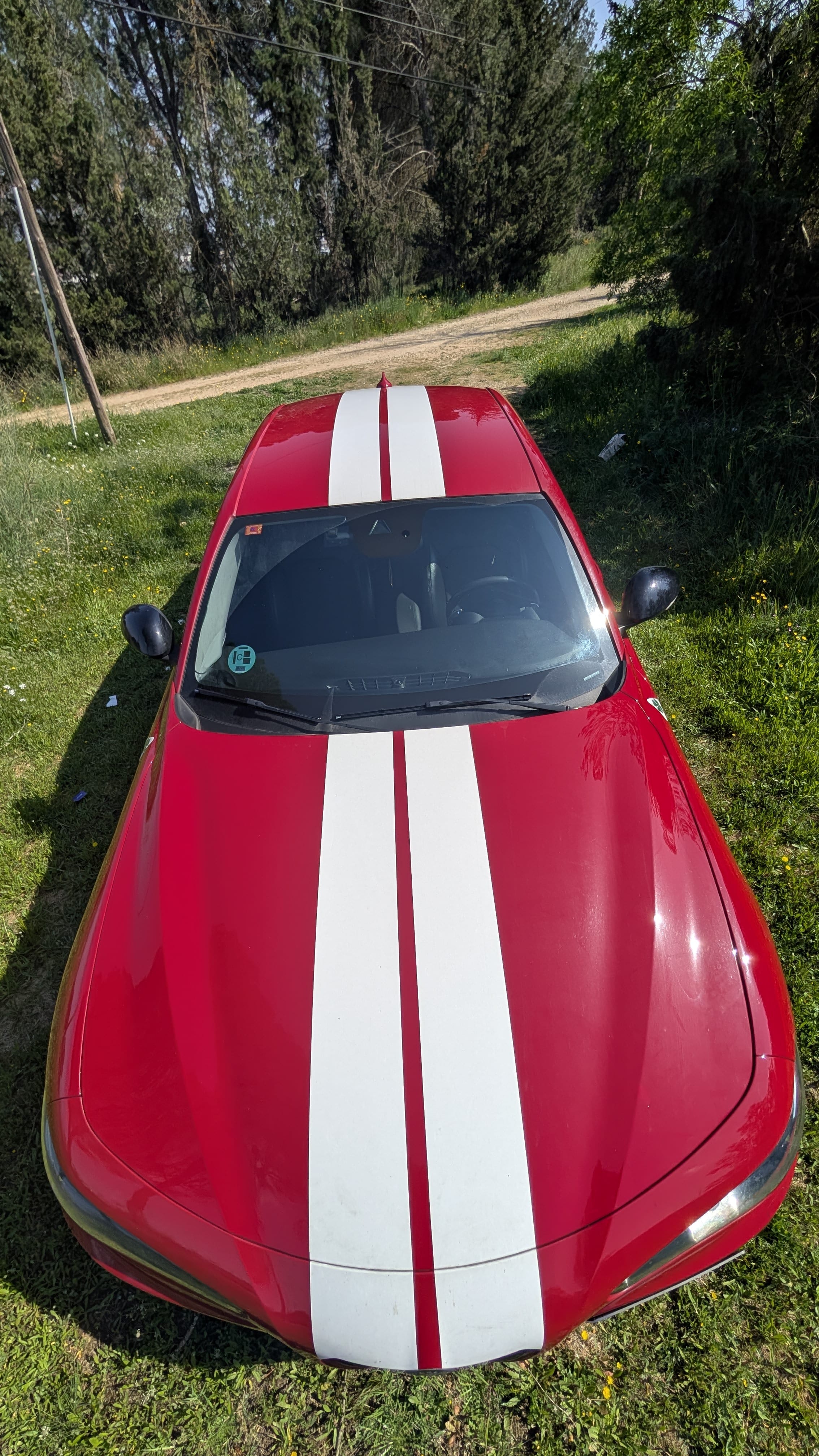 Alfa-Romeo Giulia 2.0 JTD con Cadenas para la nieve