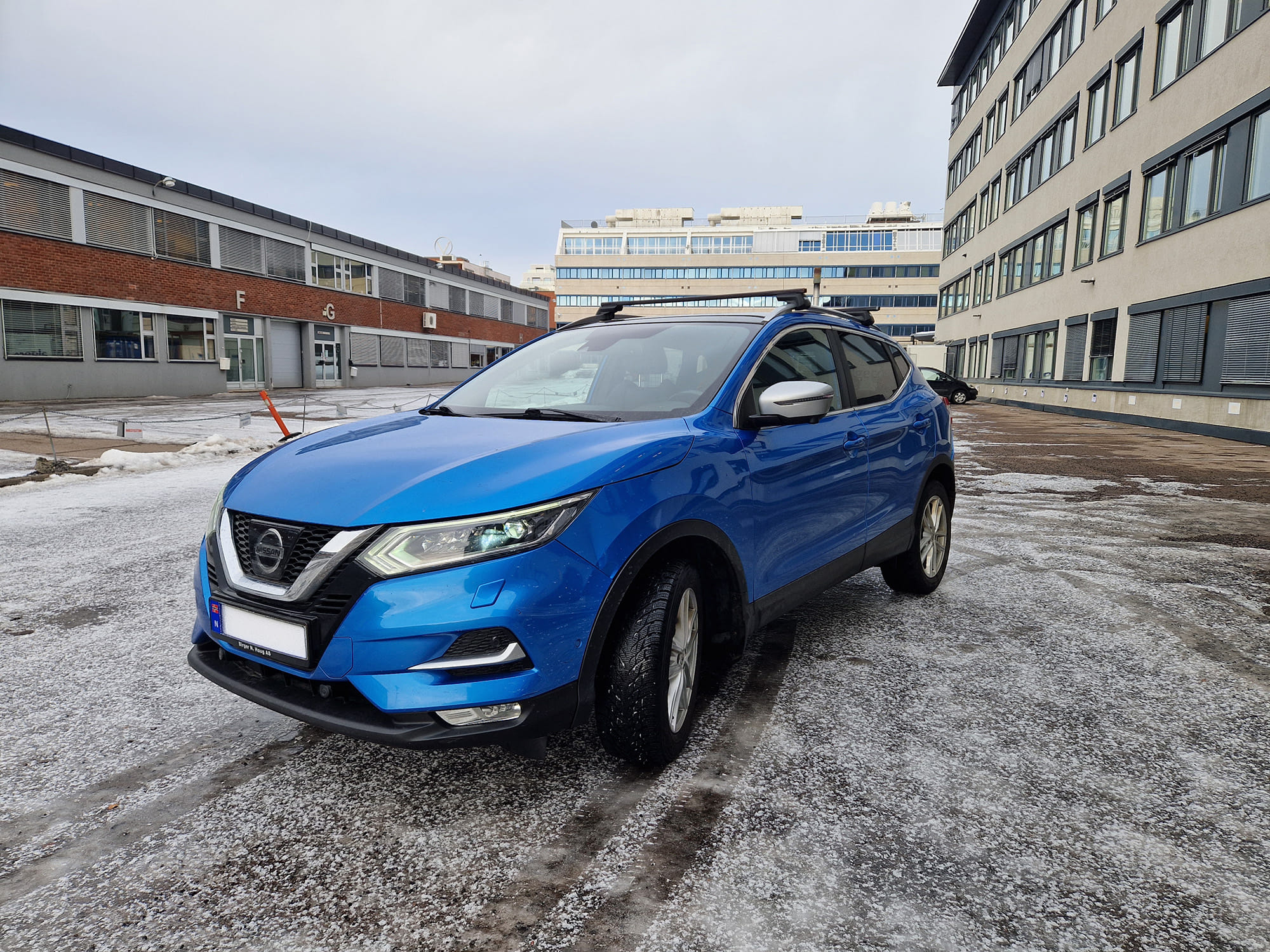 Nissan Qashqai, 2018, Blyfri 95
