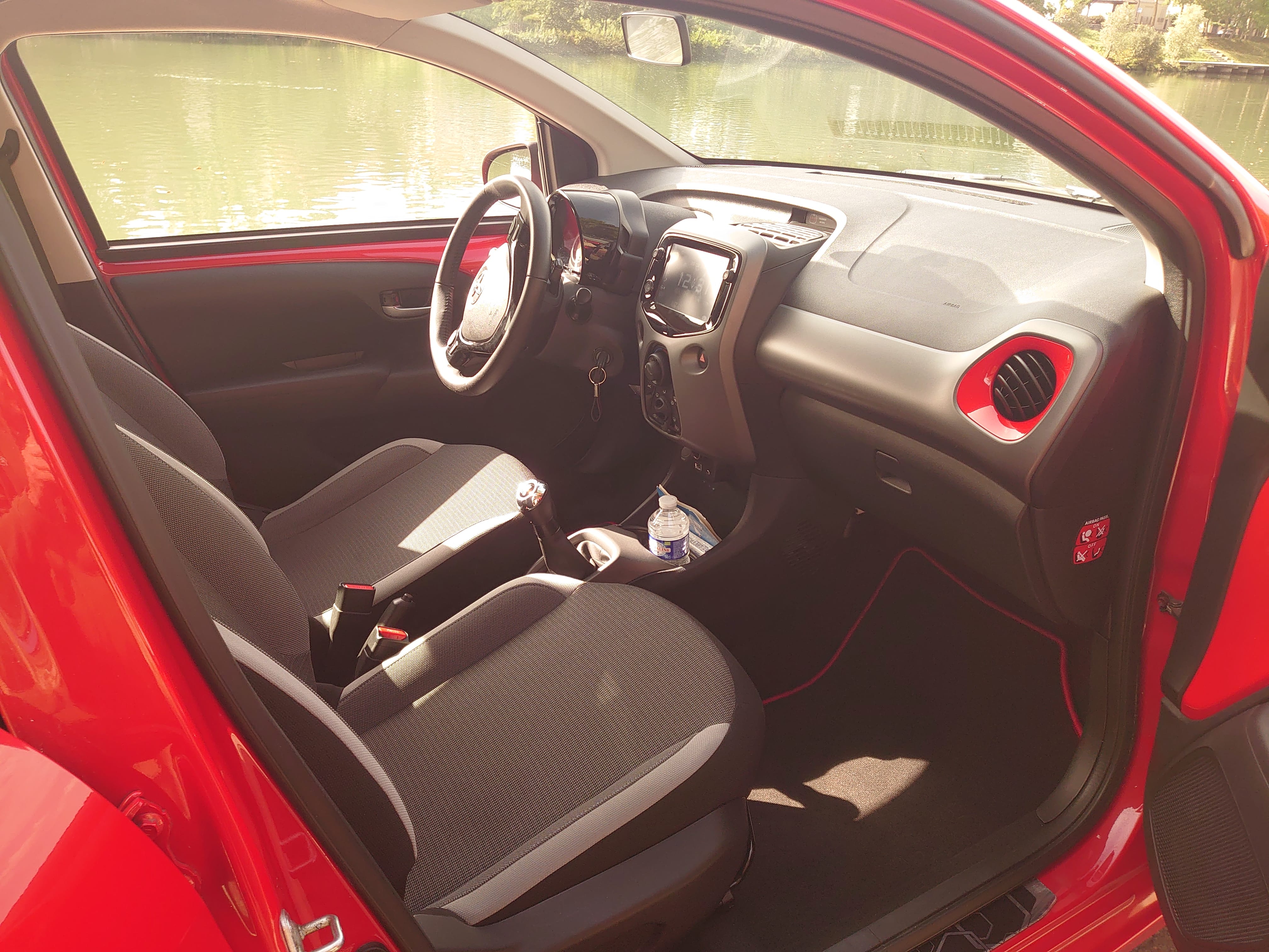 Toyota Aygo II avec Apple CarPlay