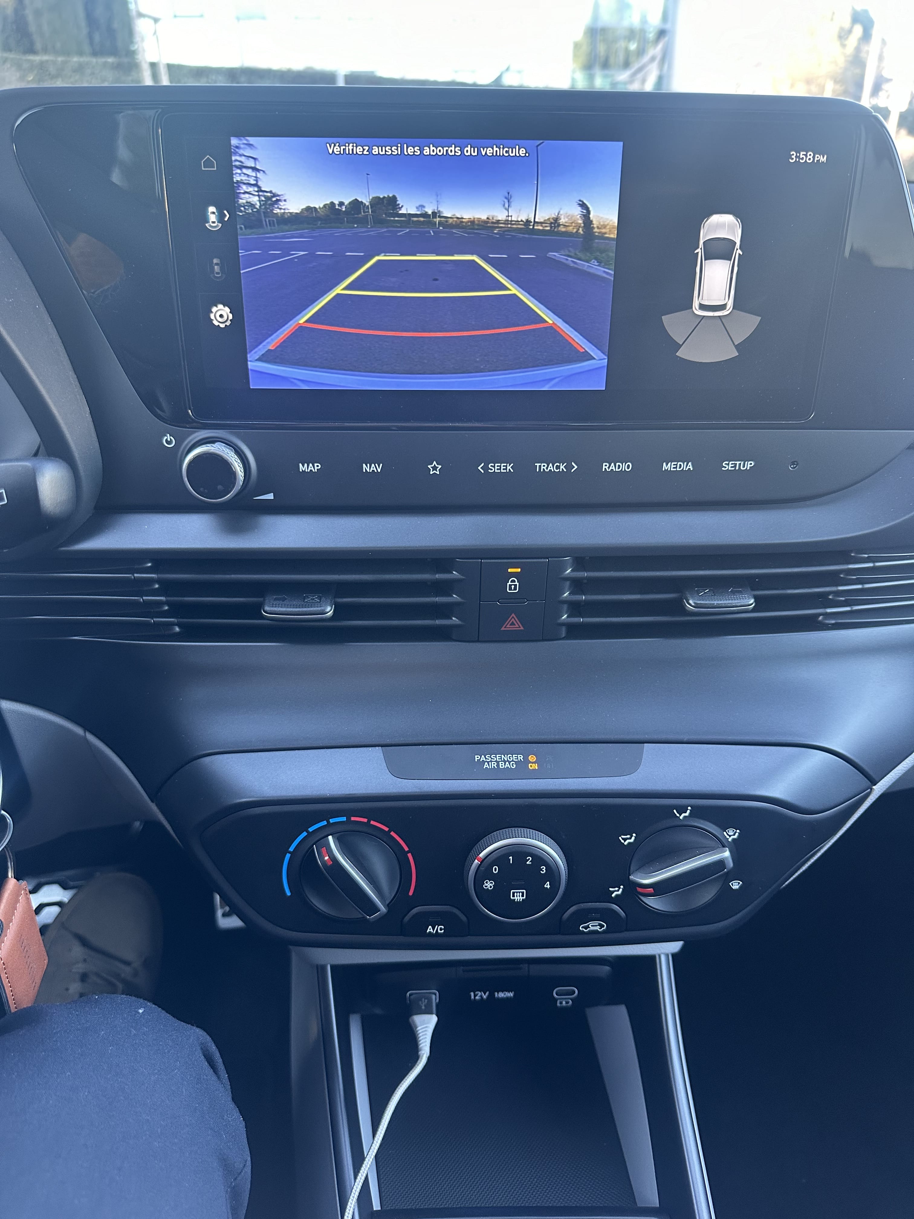 Hyundai Bayon avec Android Auto