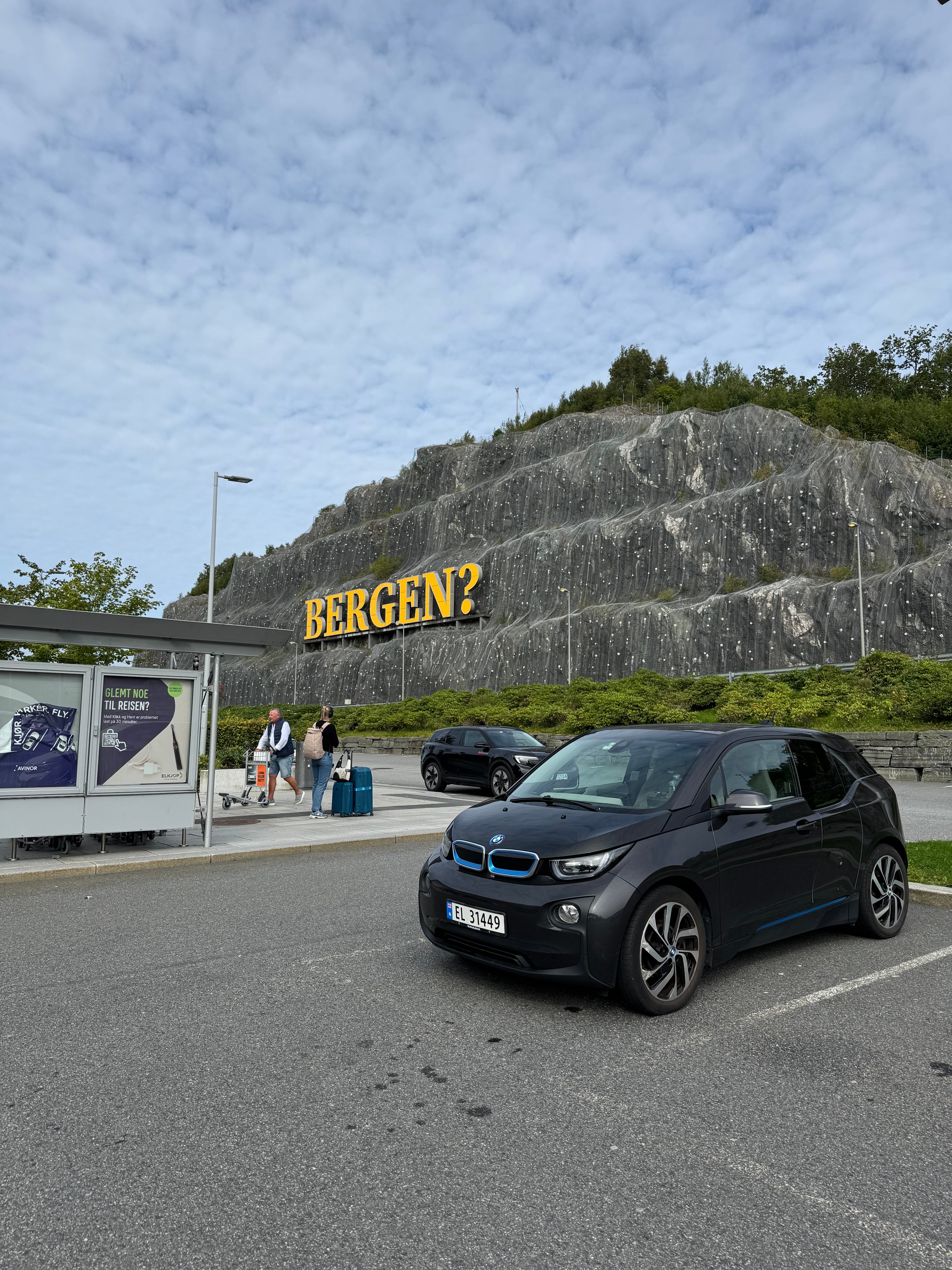 BMW i3 med USB ladeuttak