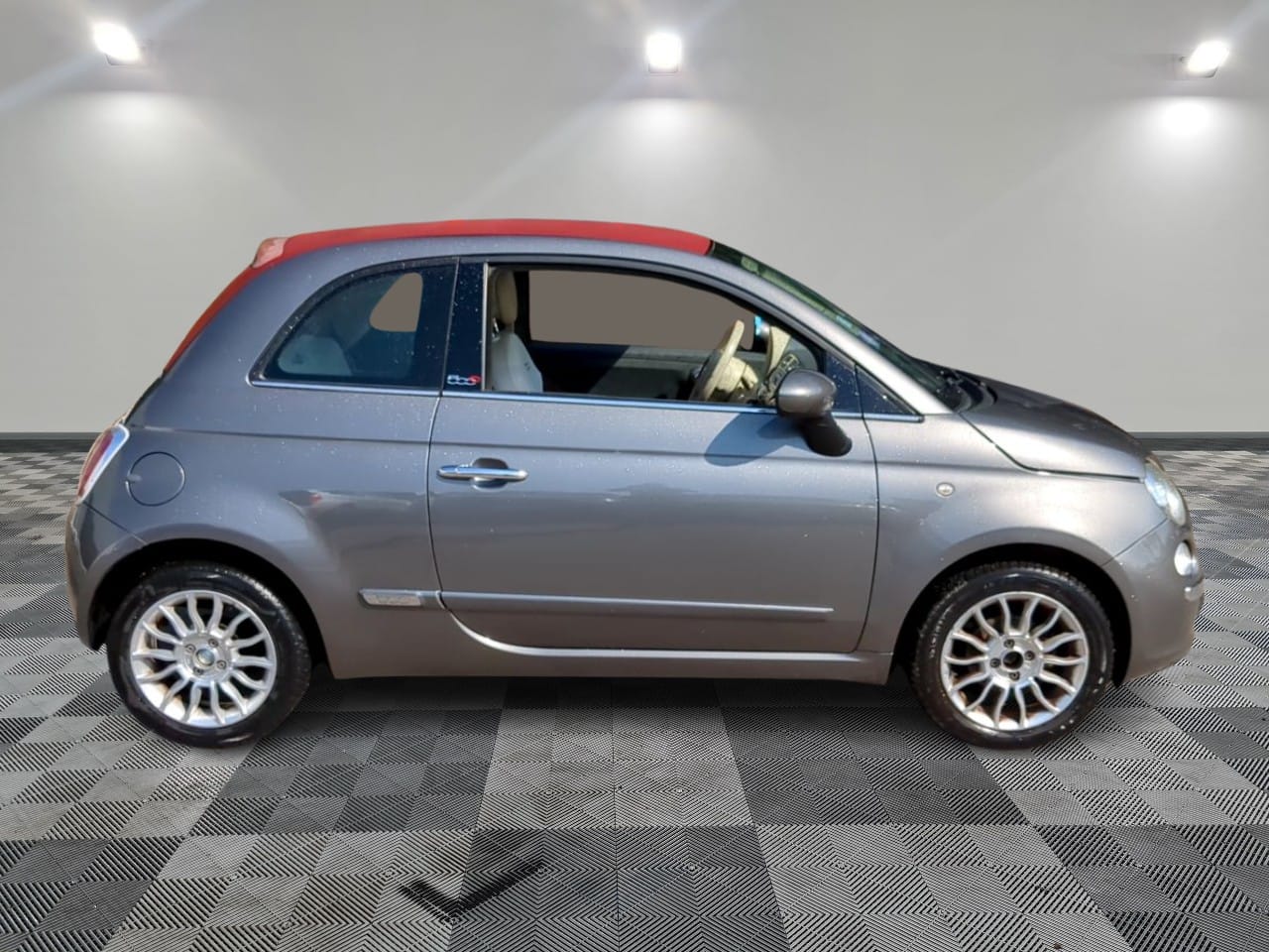 Fiat 500 C met Airco