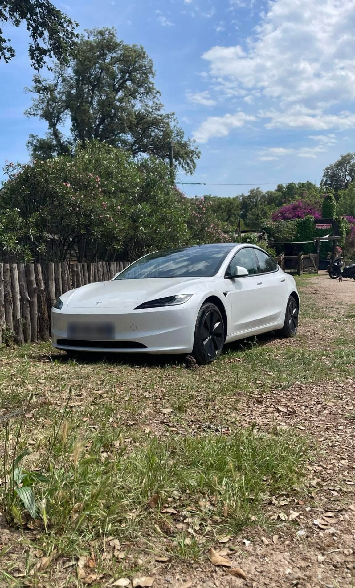 Tesla Model 3 with Cruise control
