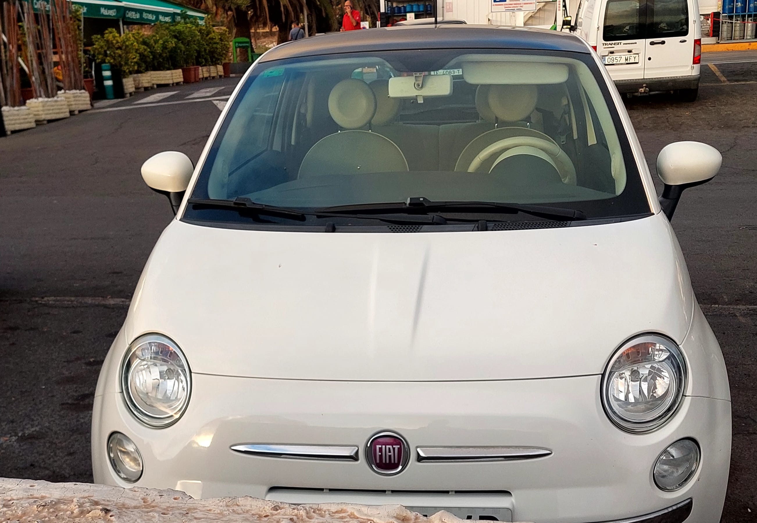 Fiat 500 Pop con Silla infantil