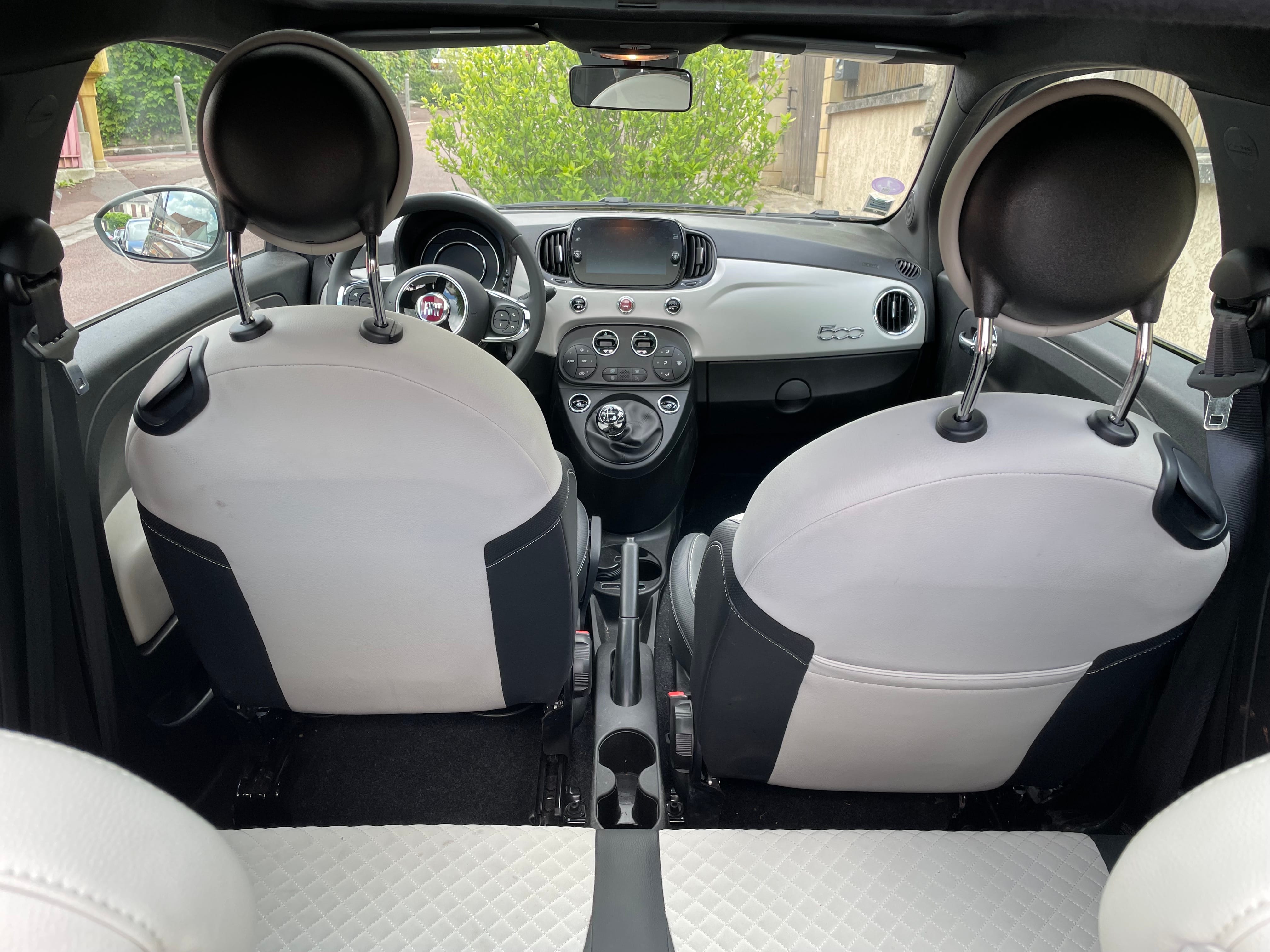 Fiat 500 avec Apple CarPlay