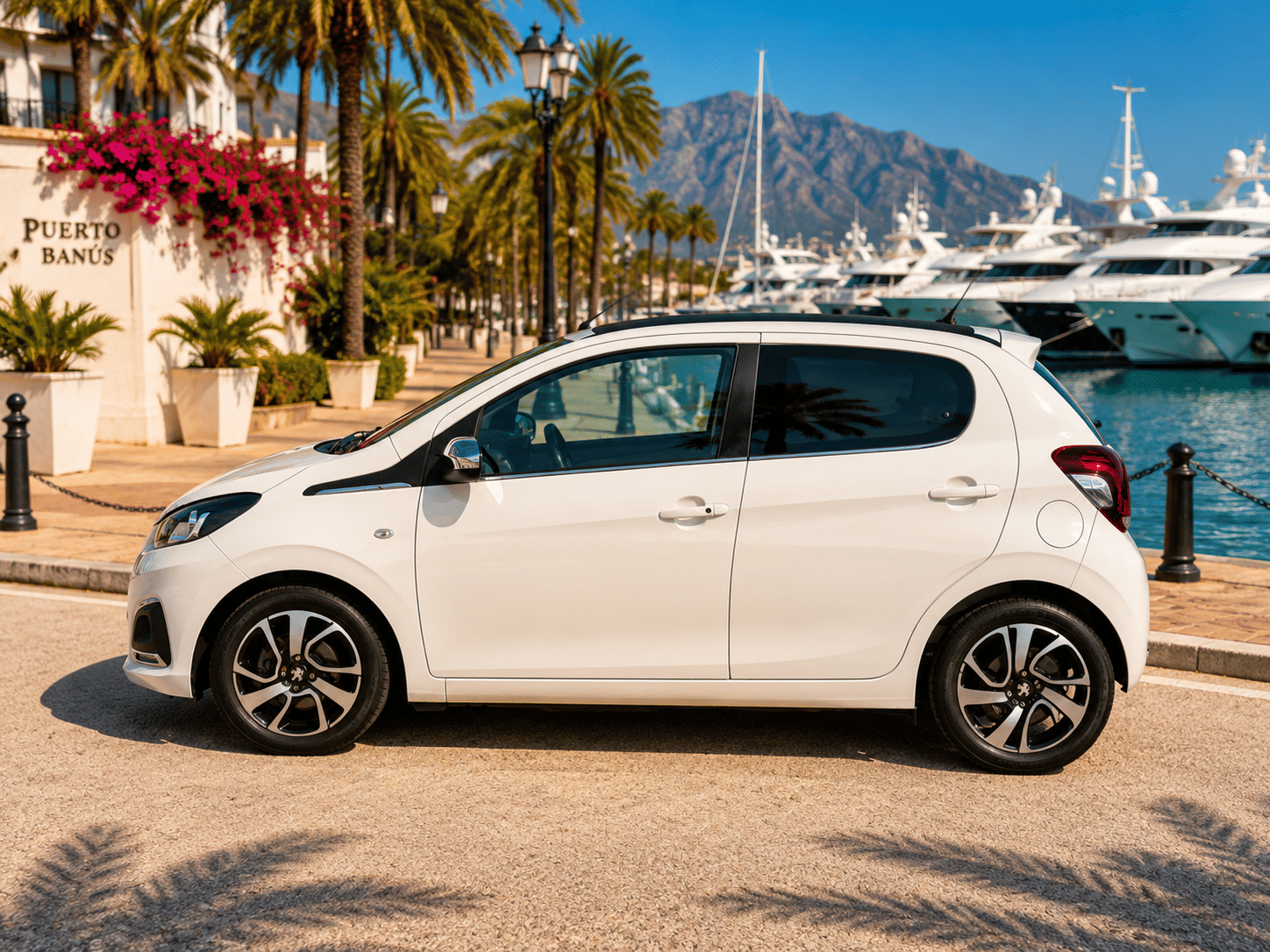 Peugeot 108 Cabriolet med Dashcam
