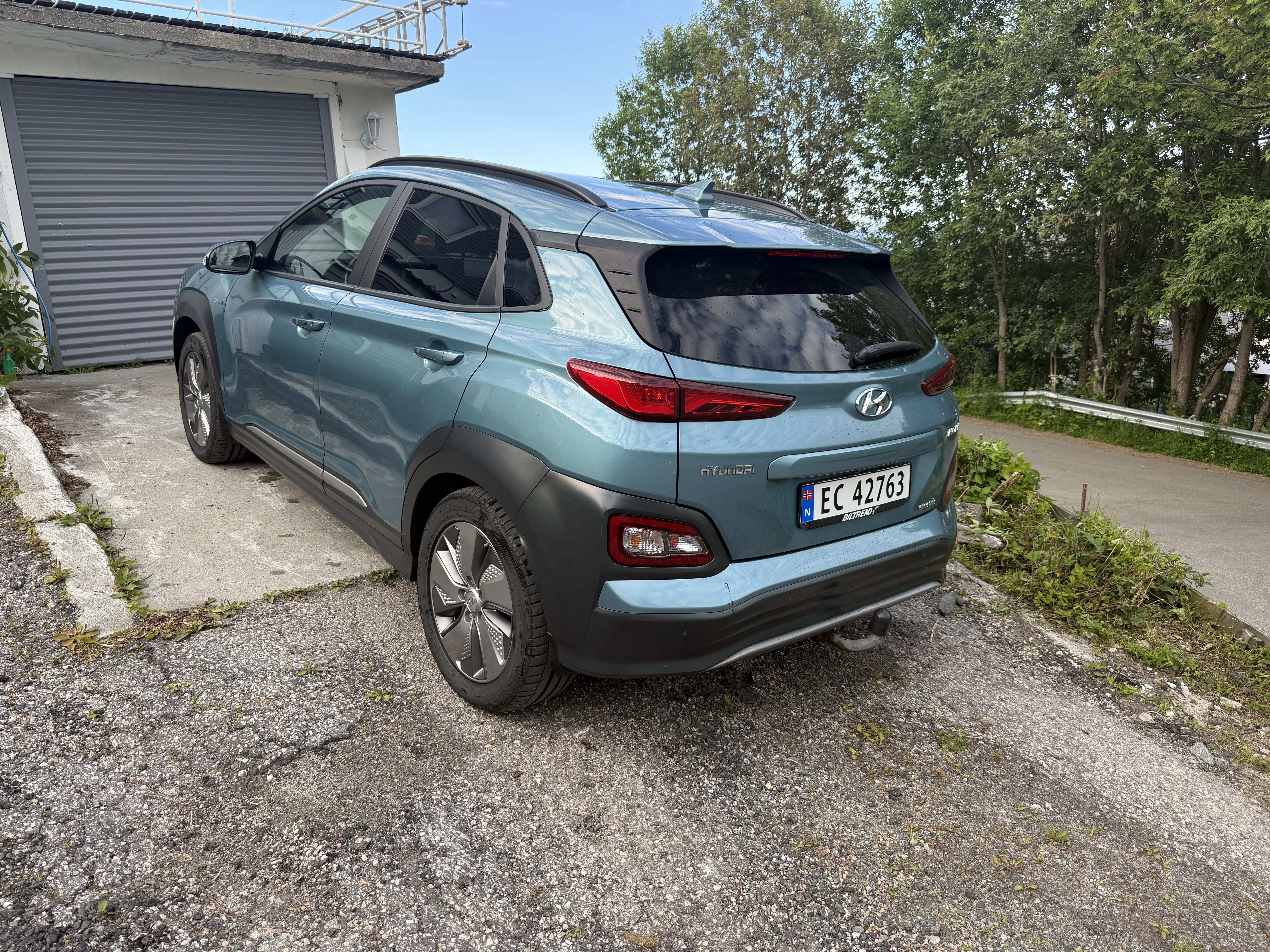 Hyundai Kona Electric med Ryggekamera