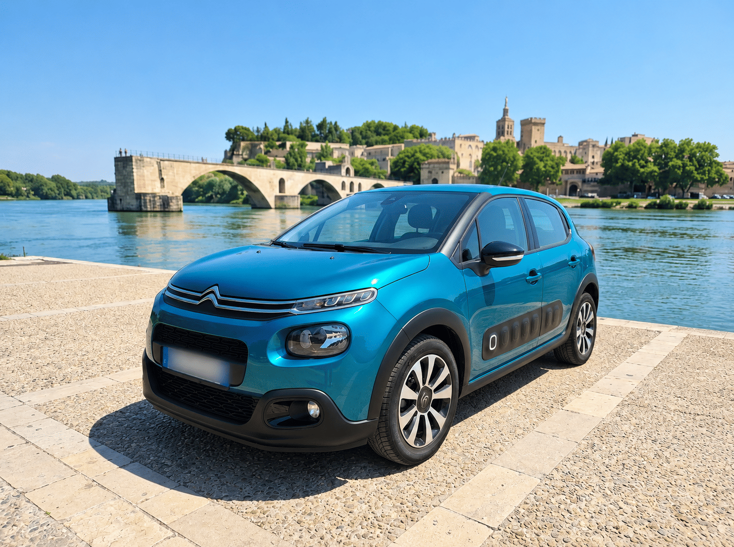 Citroen C3 Boîte Auto | Gare Avignon Centre/TGV, 2020, Essence 95, automatisch