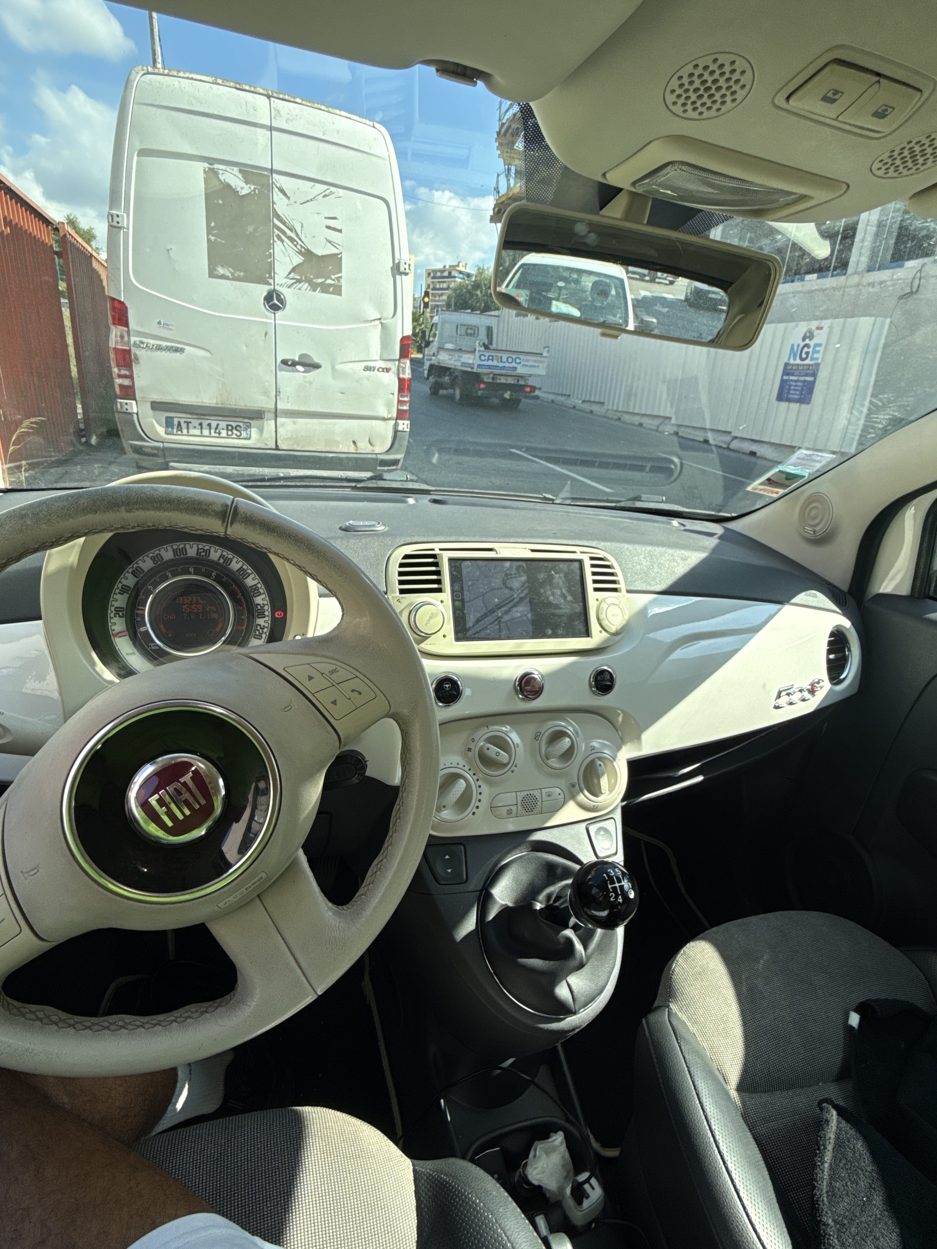 Fiat 500 C avec Audio Bluetooth