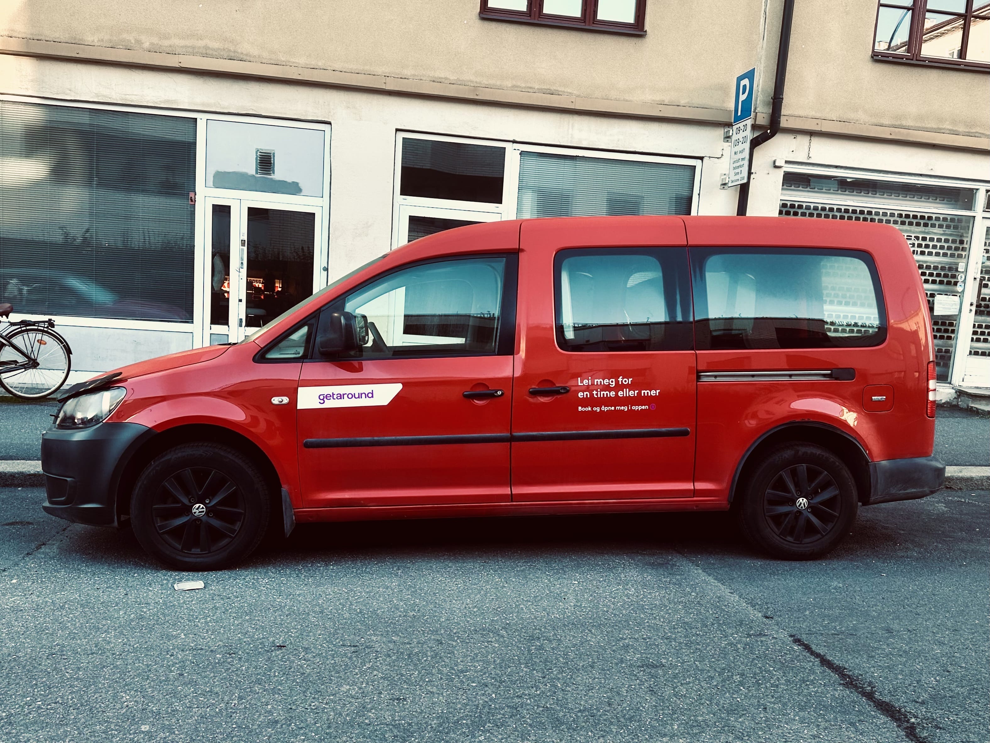 Volkswagen Caddy Maxi med Aircondition