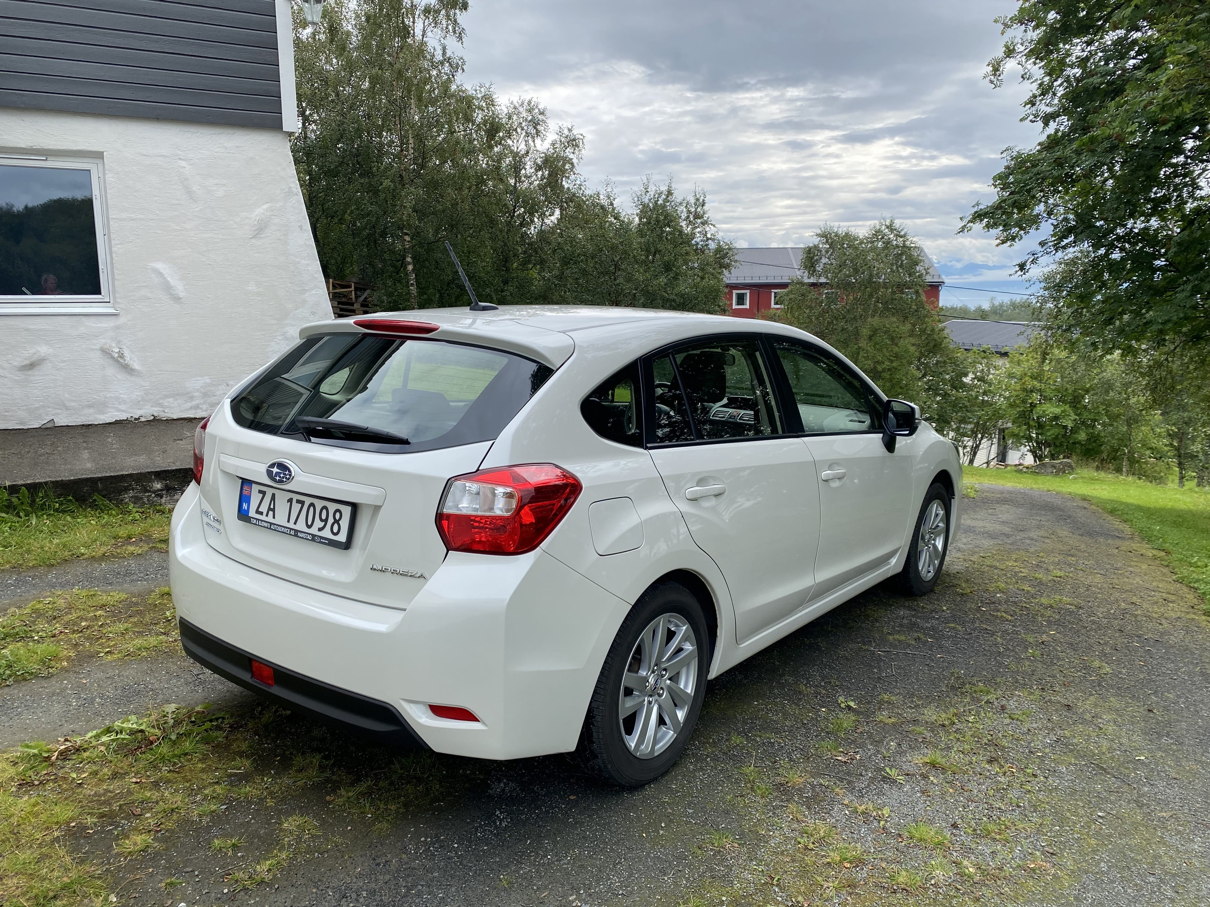 Subaru Impreza med GPS