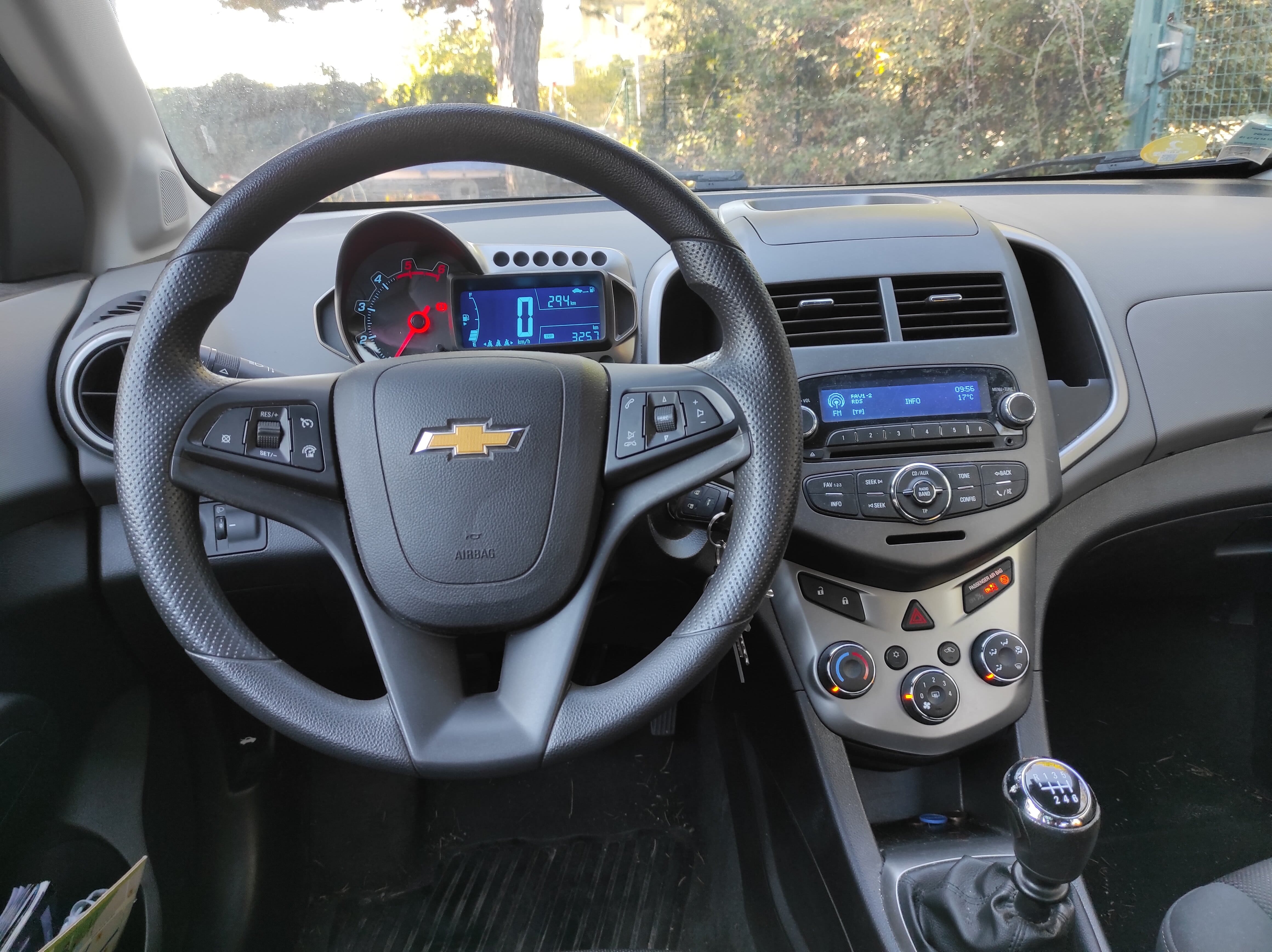 Chevrolet Aveo avec Régulateur de vitesse