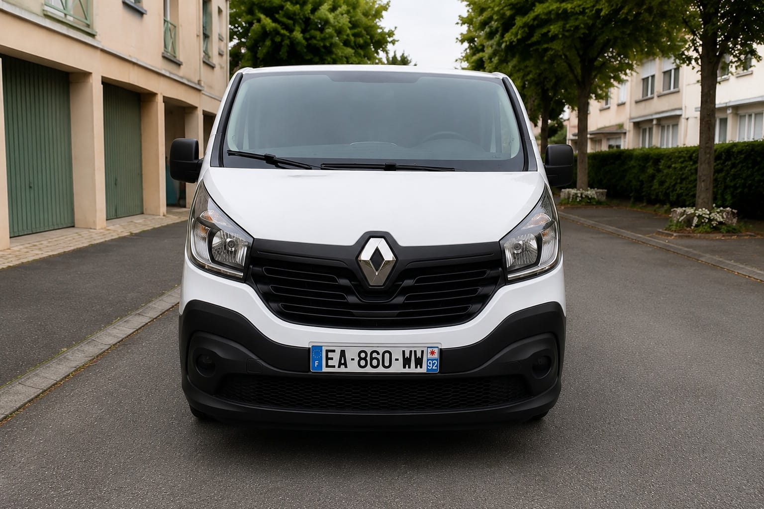 Renault Trafic Parking Gratuit à Clichy – Diable, Sangles & Climatisation, 2016, Diesel