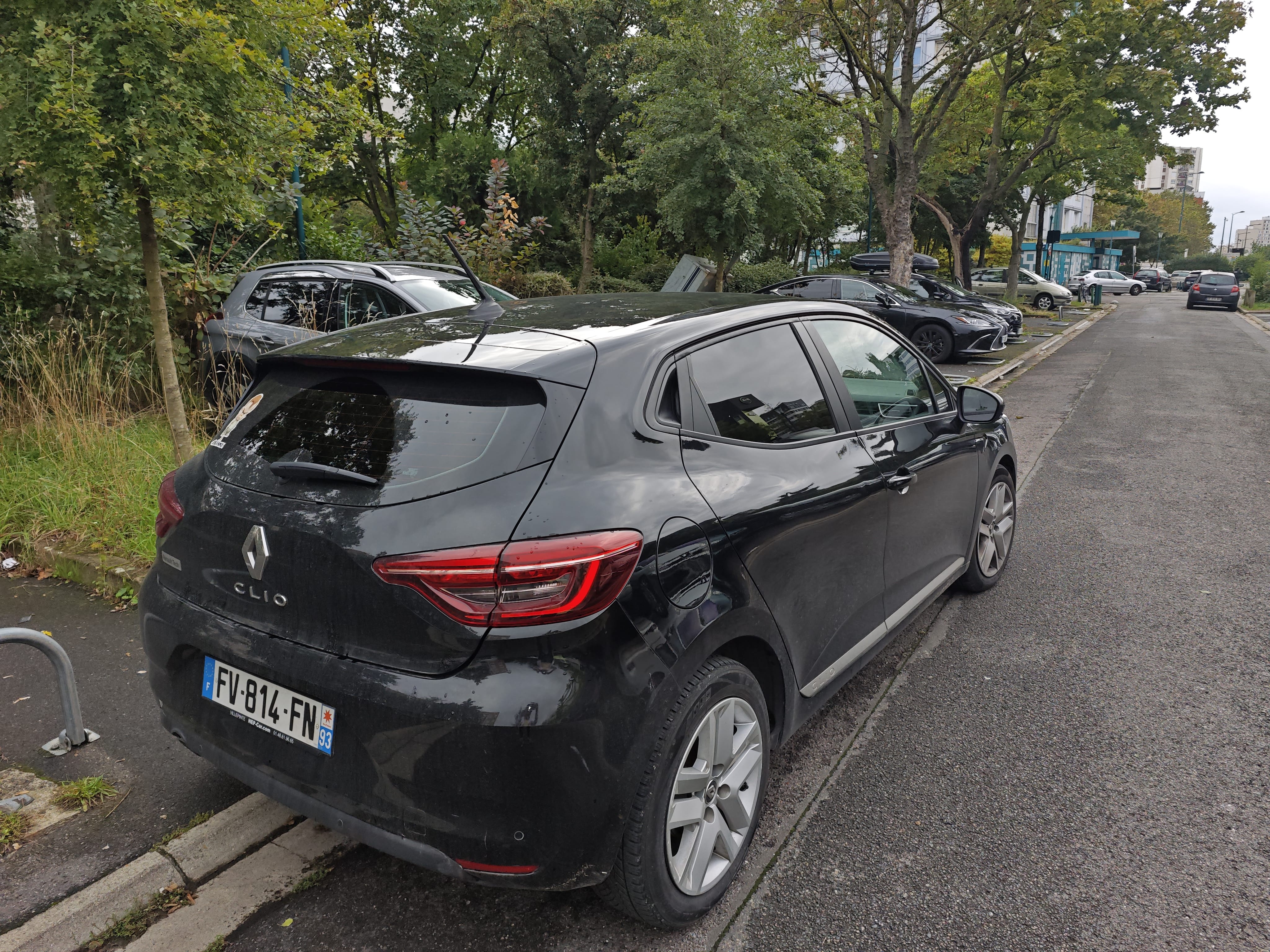 Renault Clio avec Siège bébé