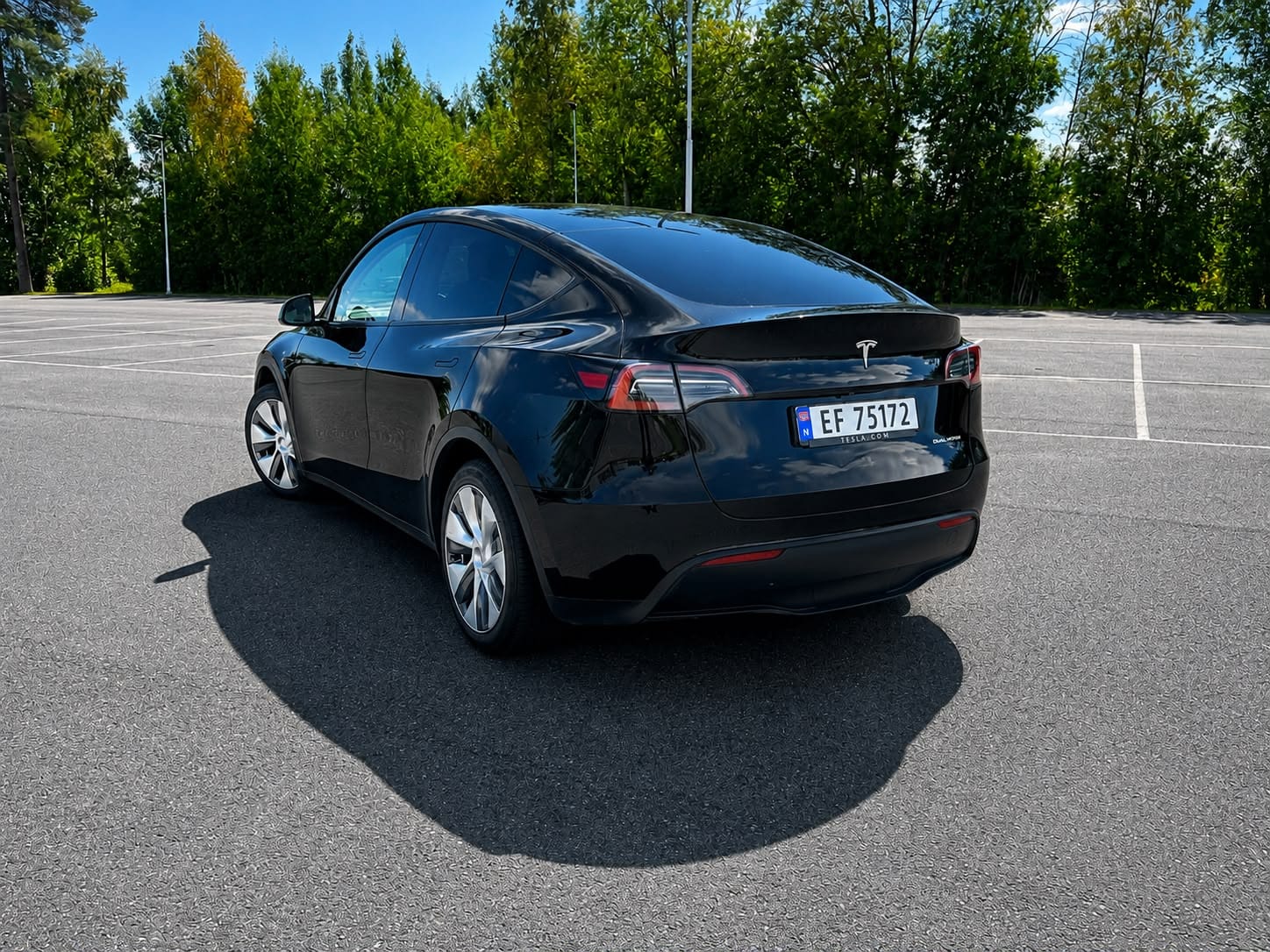 Tesla Model Y Long Range med Ryggekamera
