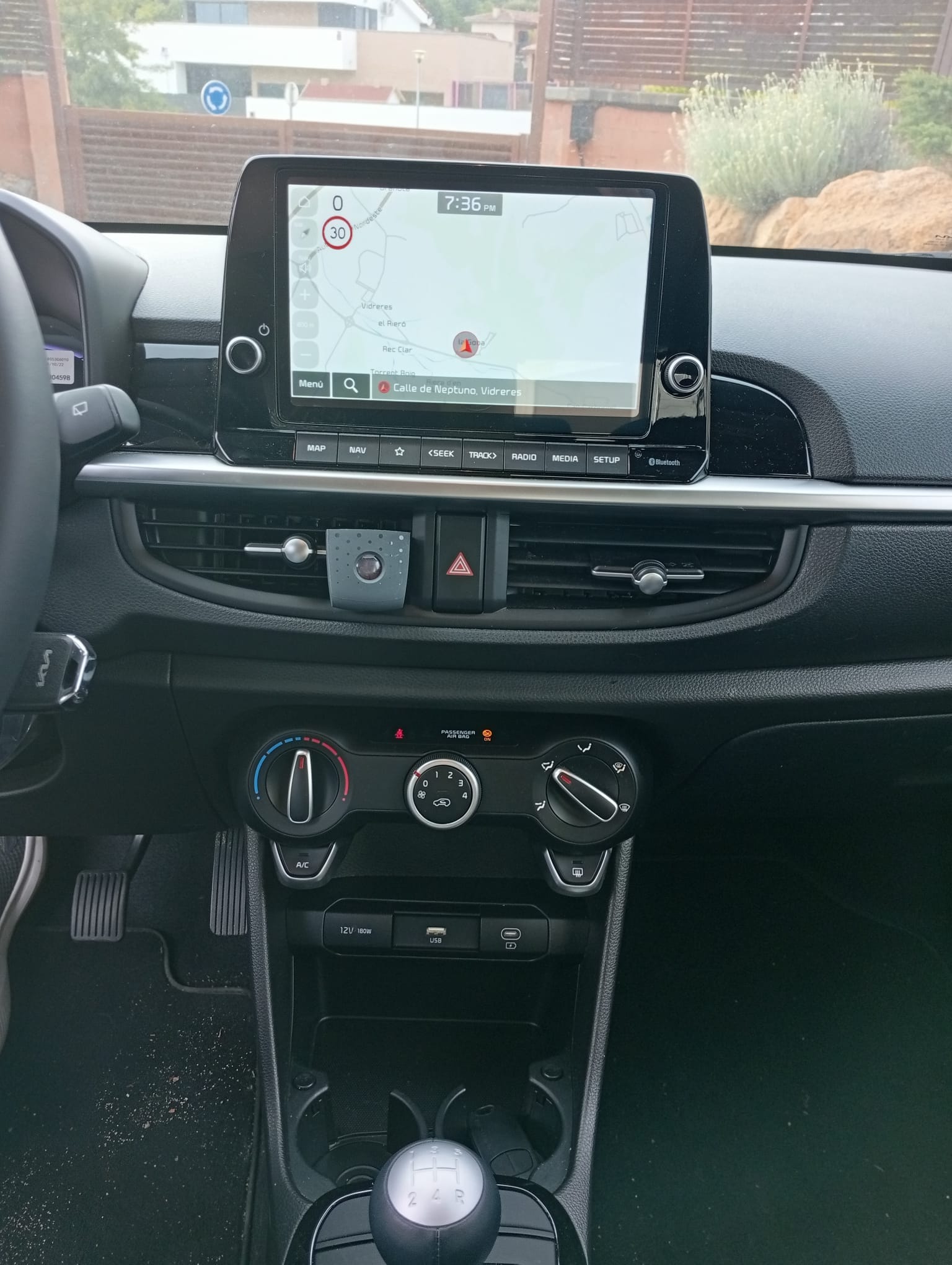 Kia Picanto con GPS