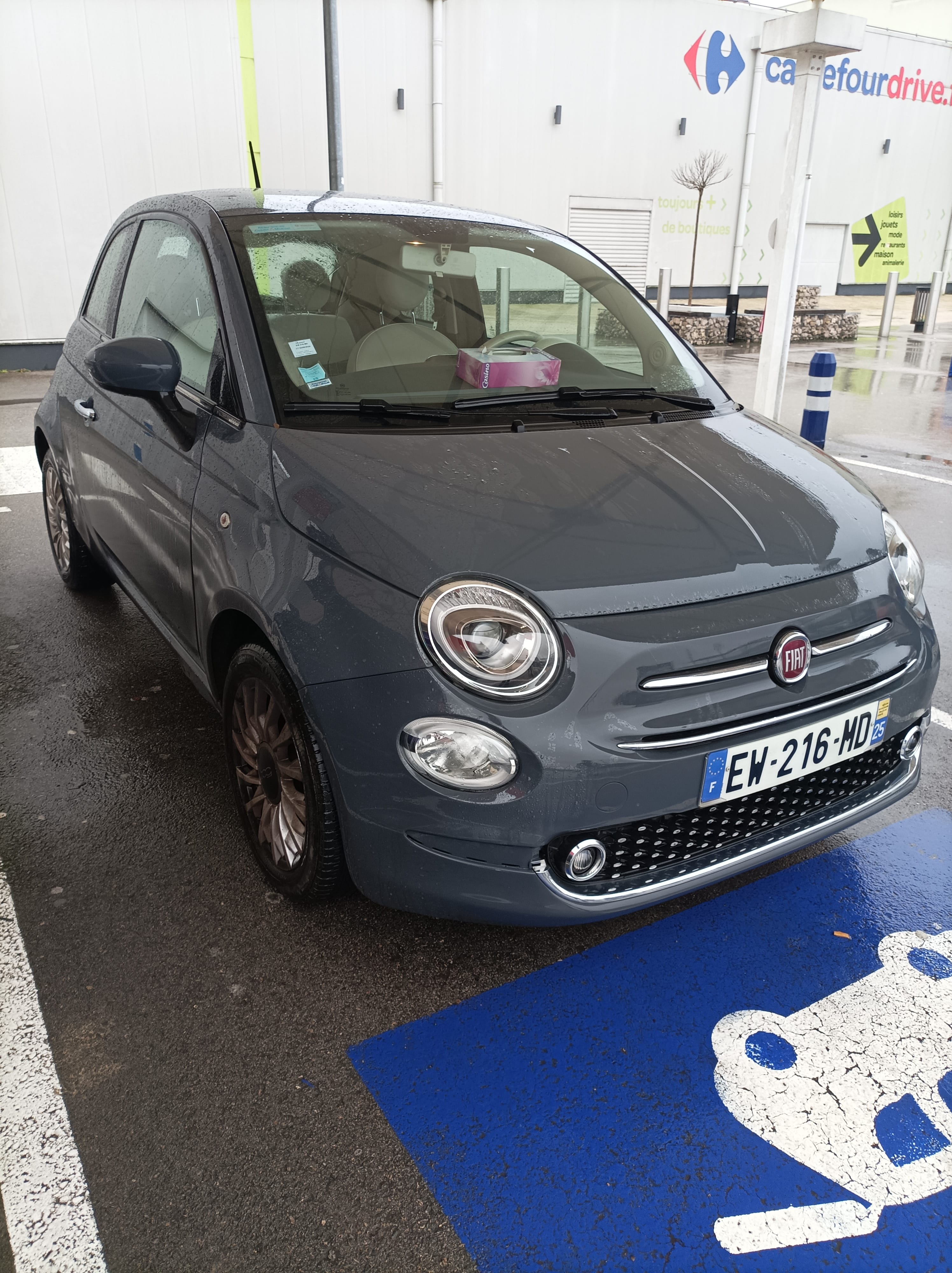 Fiat 500 avec Climatisation