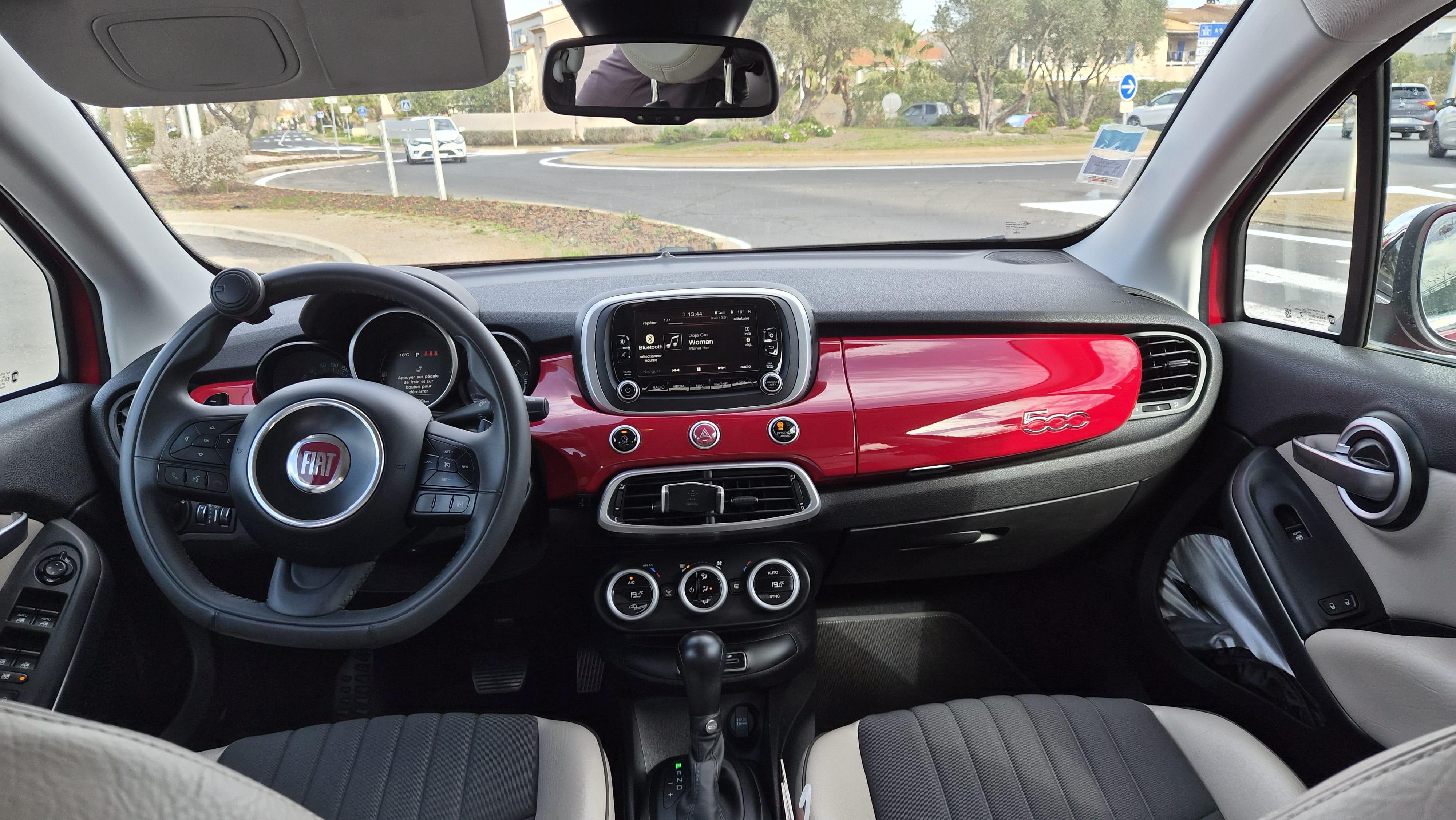 Fiat 500 X avec Audio Bluetooth