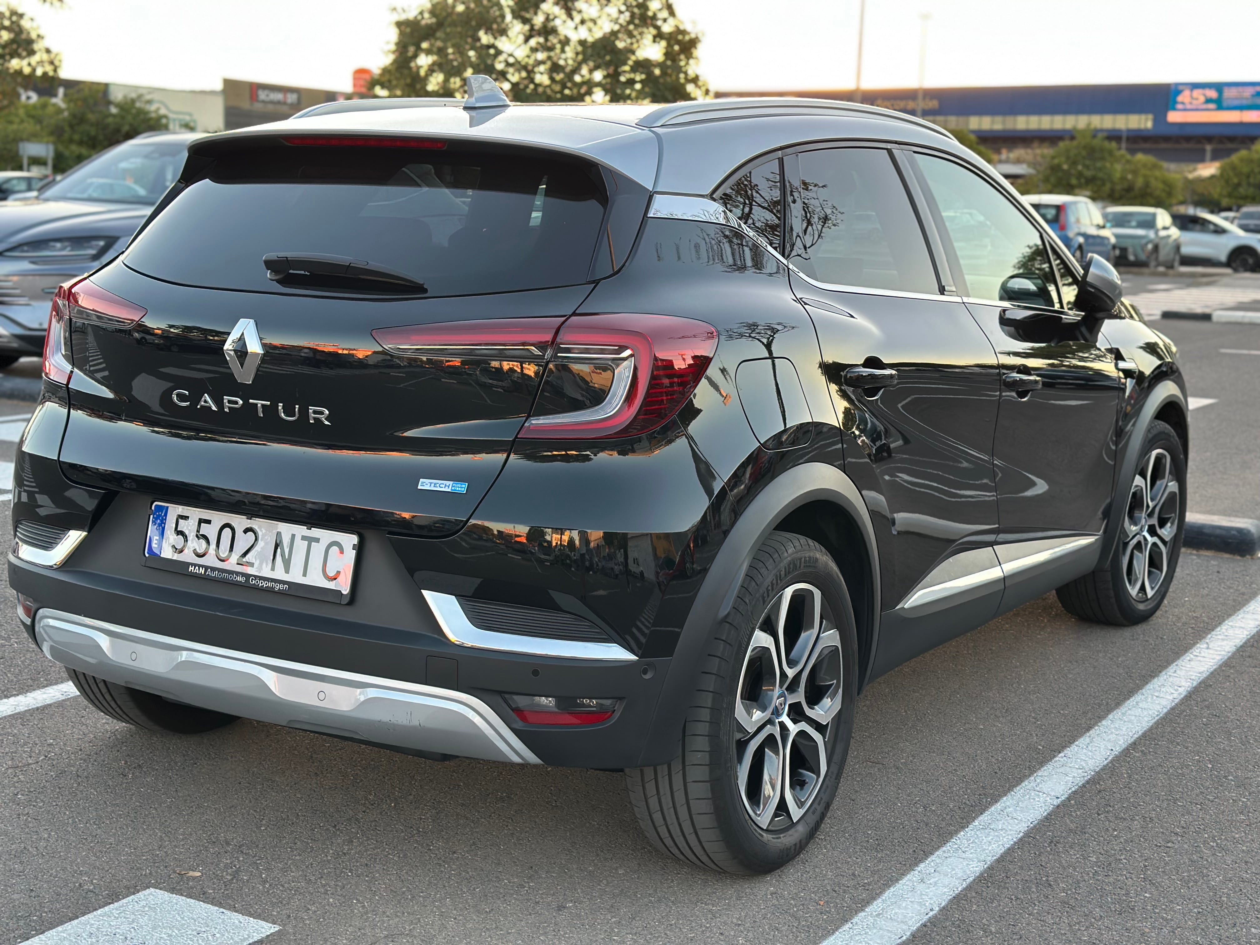 Renault Captur con Silla infantil