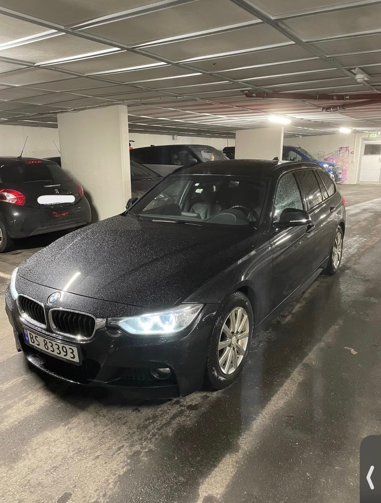 BMW 3-Serie 318d med Bluetooth audio