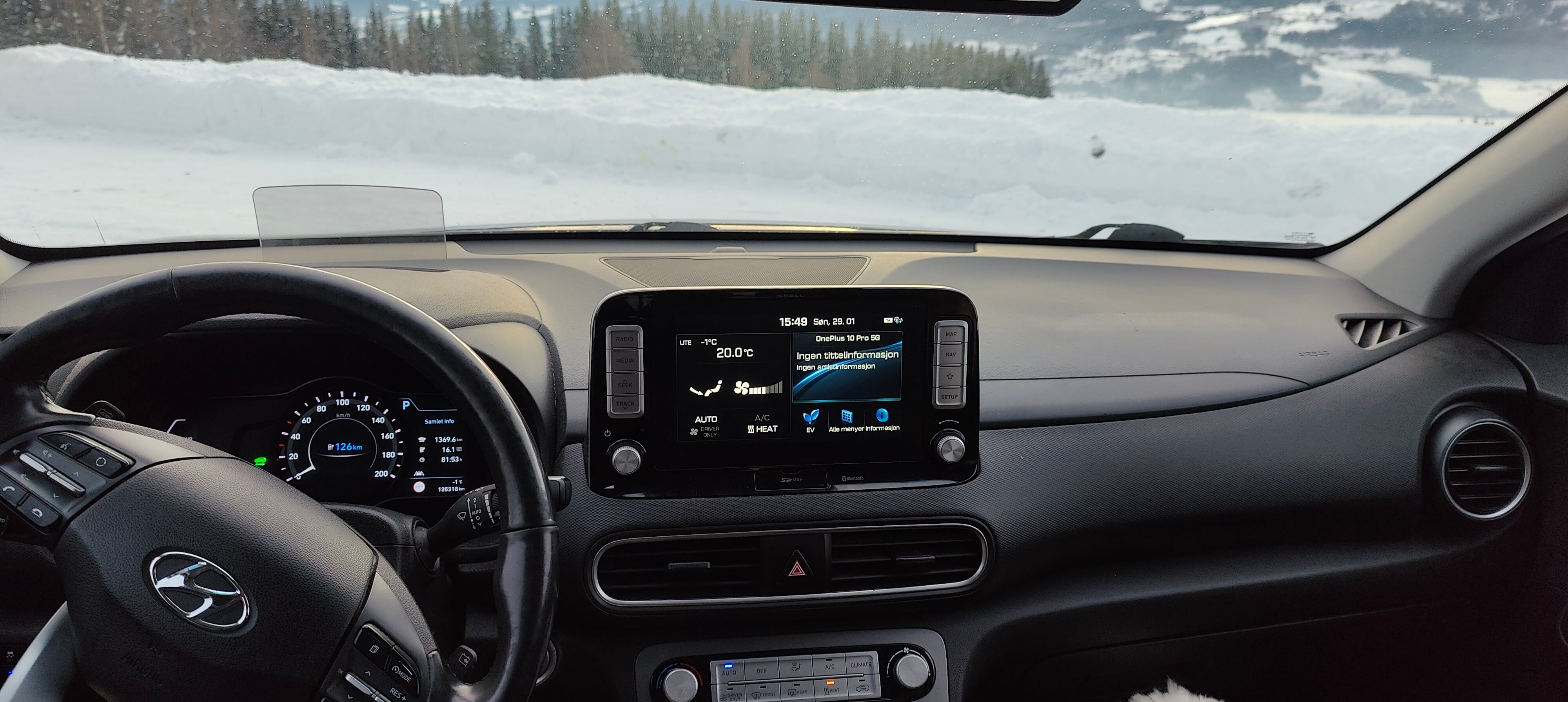 Hyundai Kona Electric med Aircondition