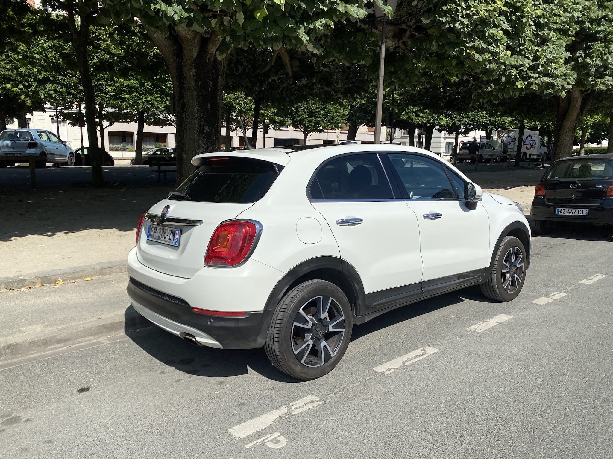 Fiat 500 X avec GPS