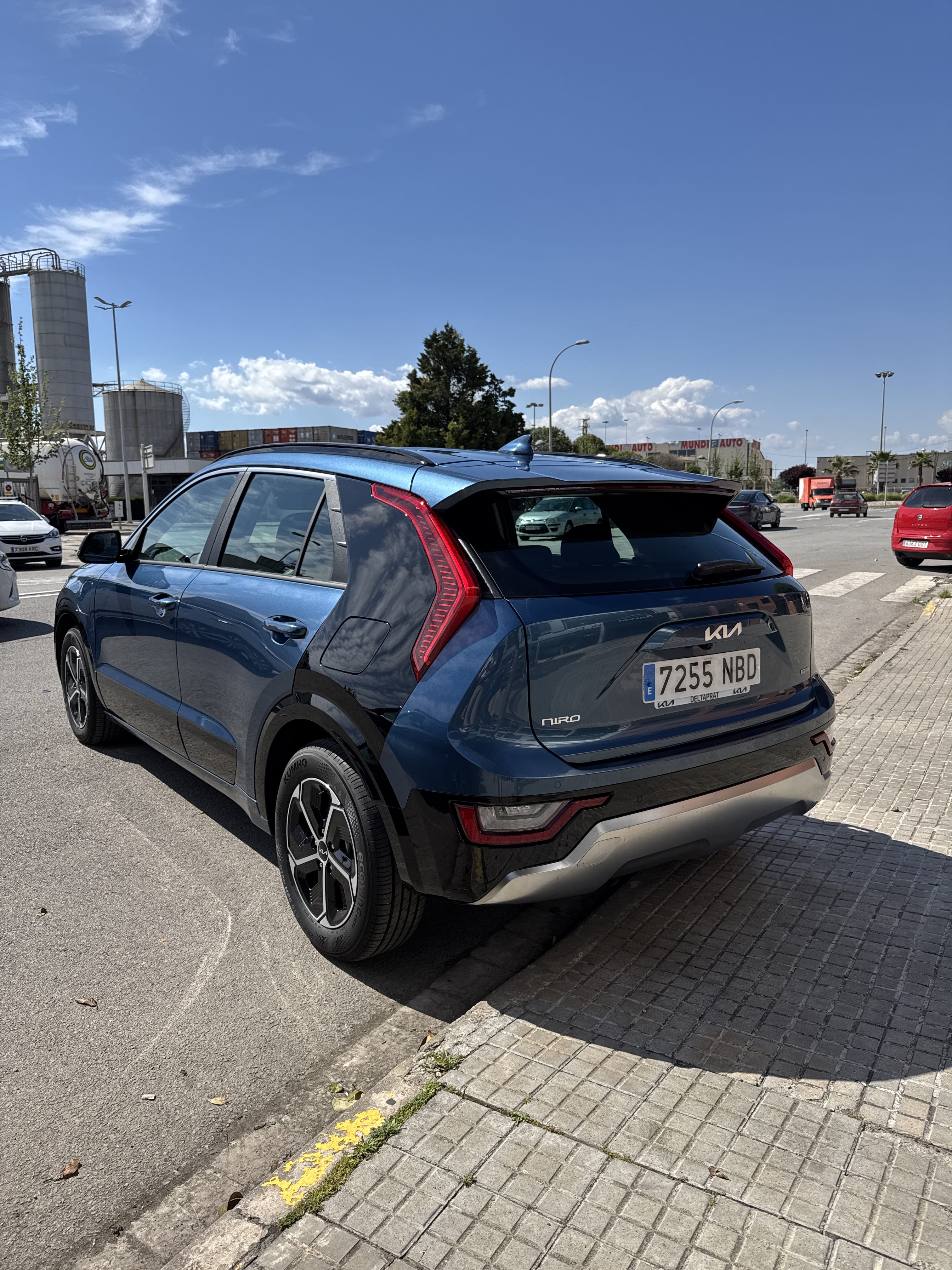 Kia Niro PHEV con GPS